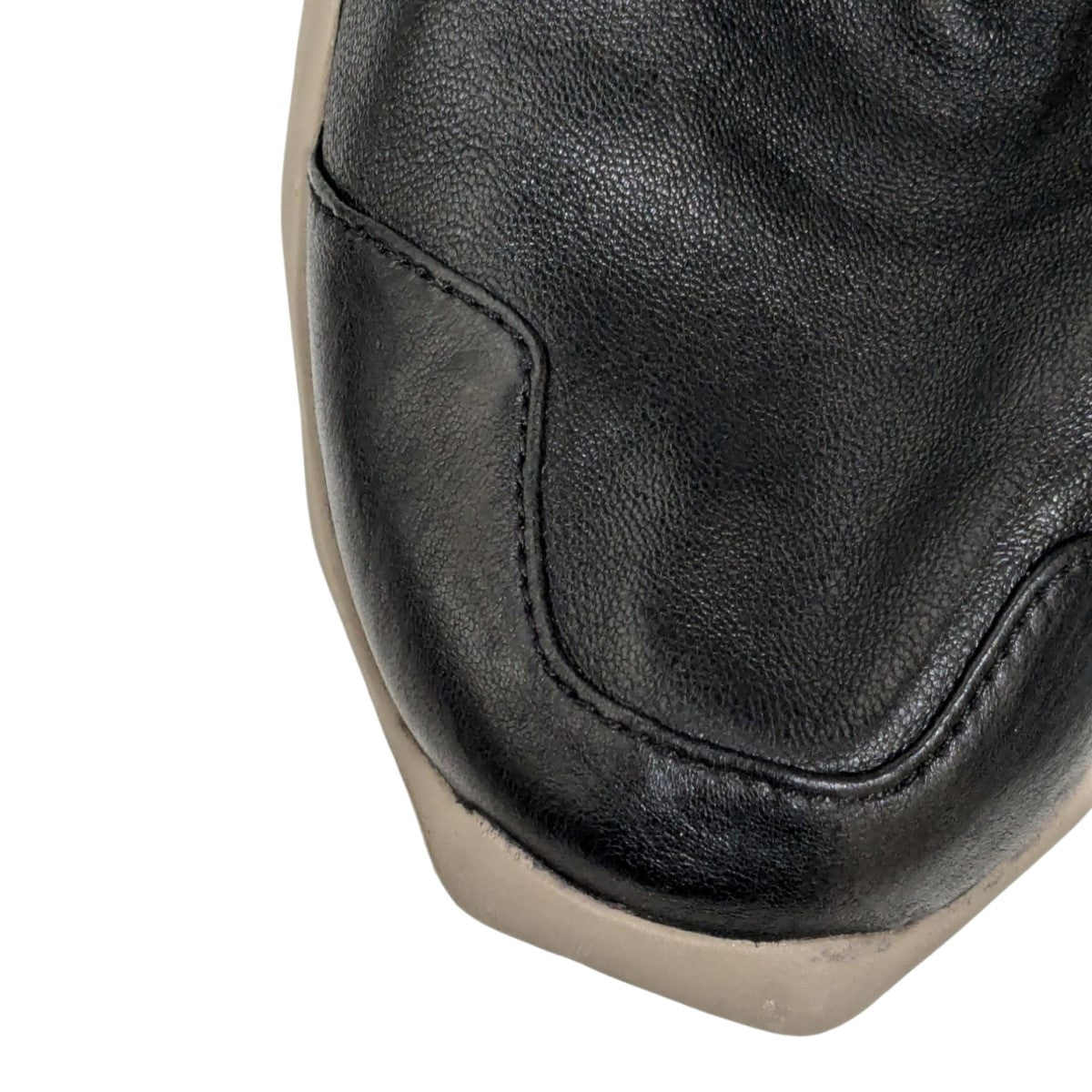 RICK OWENS×adidas ソックススニーカーロングブーツ ブラック