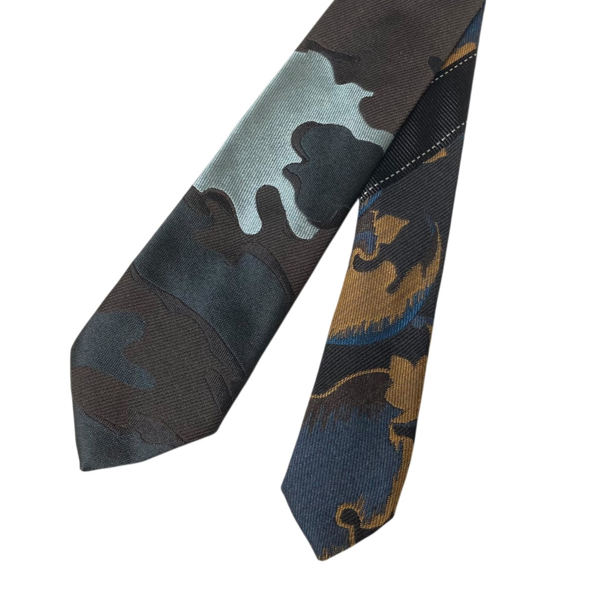 DRIES VAN NOTEN(ドリスヴァンノッテン) シルクネクタイ ピンク