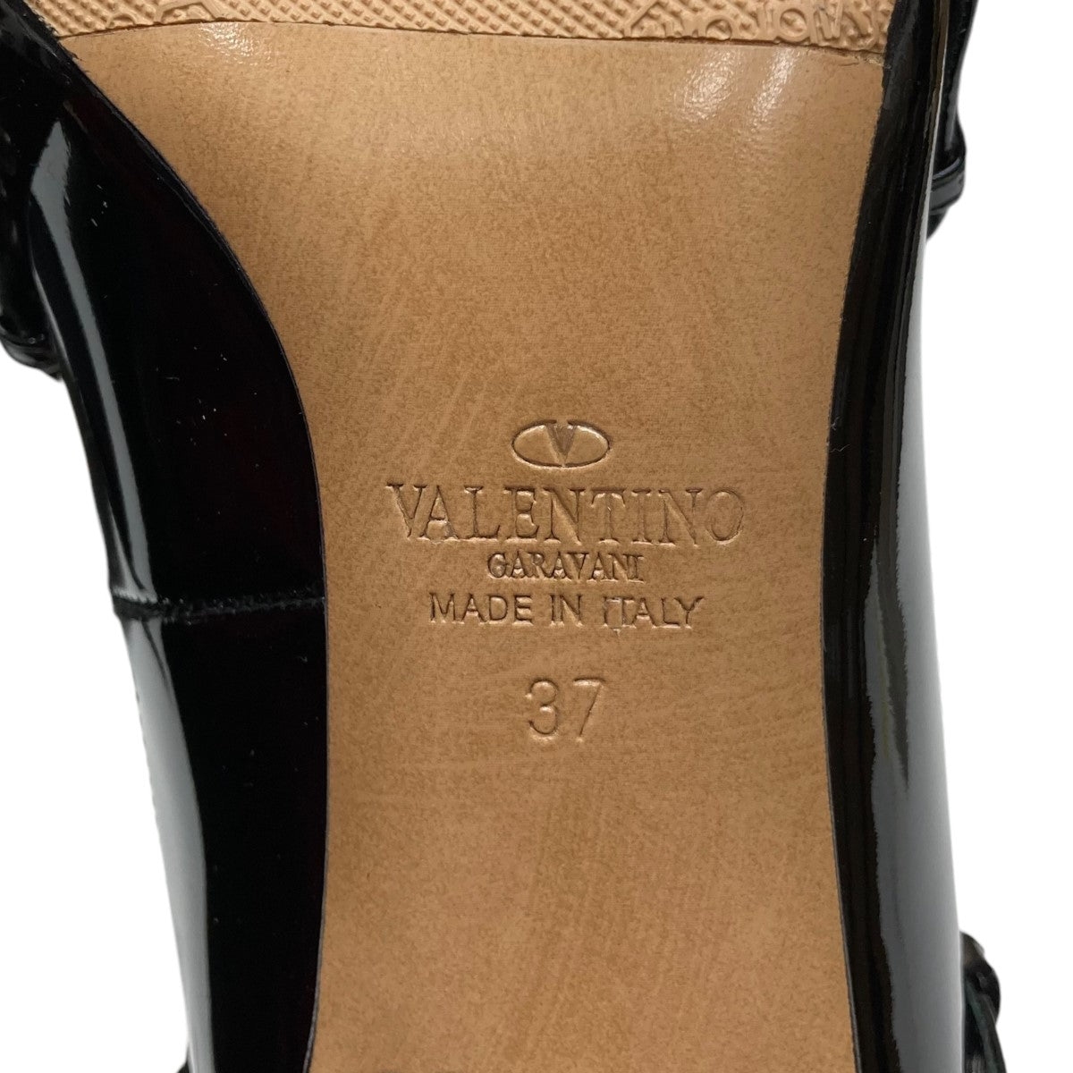 VALENTINO GARAVANI エナメルストラップパンプスヒールパンプスJW0S0997 古着・中古-6枚目のアイテム画像