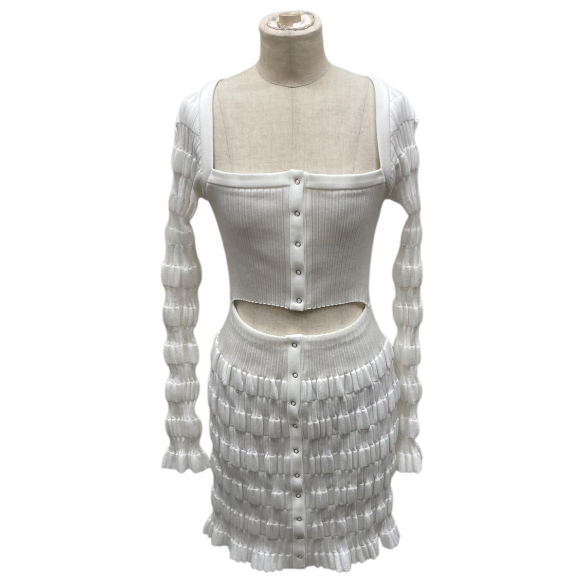OPEN-BACK BUSTIER MINI DRESS – FETICO Official Online Shop
