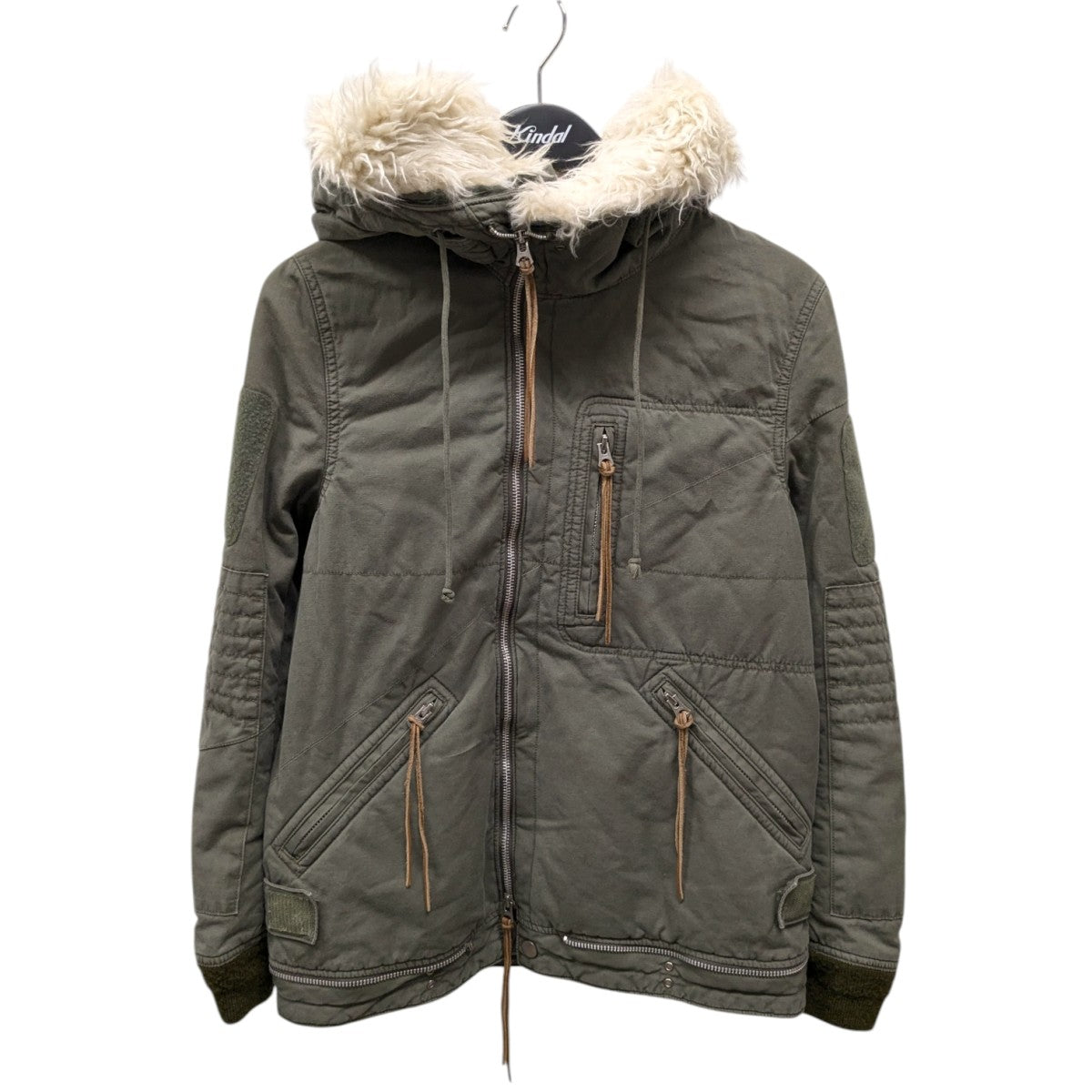 UNDERCOVER ブルゾン ジャケット ミリタリー F1210 グレー 1 UNDERCOVERISM(アンダーカバーイズム) 10AWAvakareta Lifeミリタリー