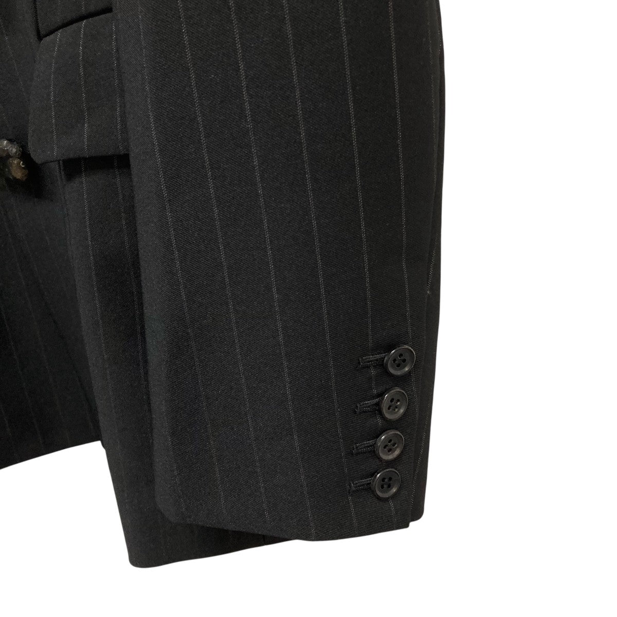 新品未使用chika kisada テーラードジャケット黒　size1 Chika Kisada(チカ キサダ) テーラードジャケットCJ-23125 CJ