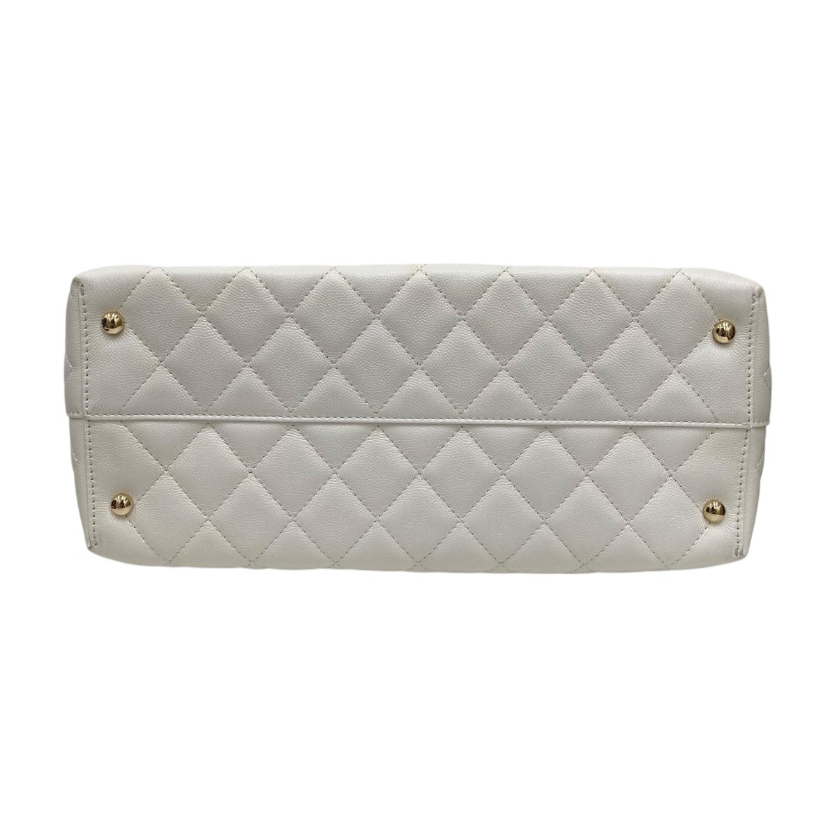 CHANEL キャビアスキン マトラッセ チェーントートバッグ 古着・中古-4枚目のアイテム画像