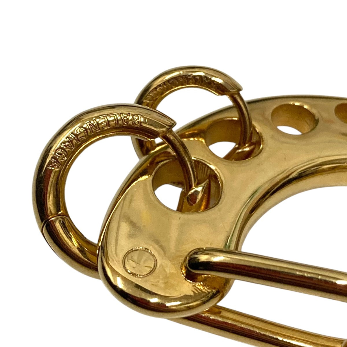 BALENCIAGA(バレンシアガ) クリップピアス ゴールド｜【公式】カインド