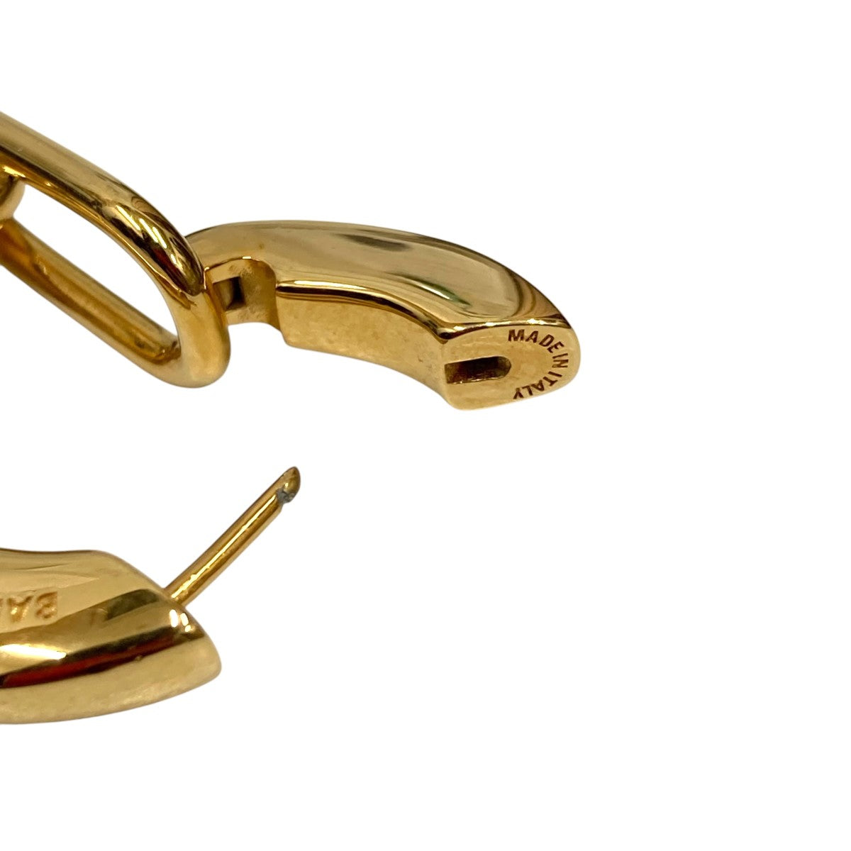 BALENCIAGA(バレンシアガ) クリップピアス ゴールド｜【公式