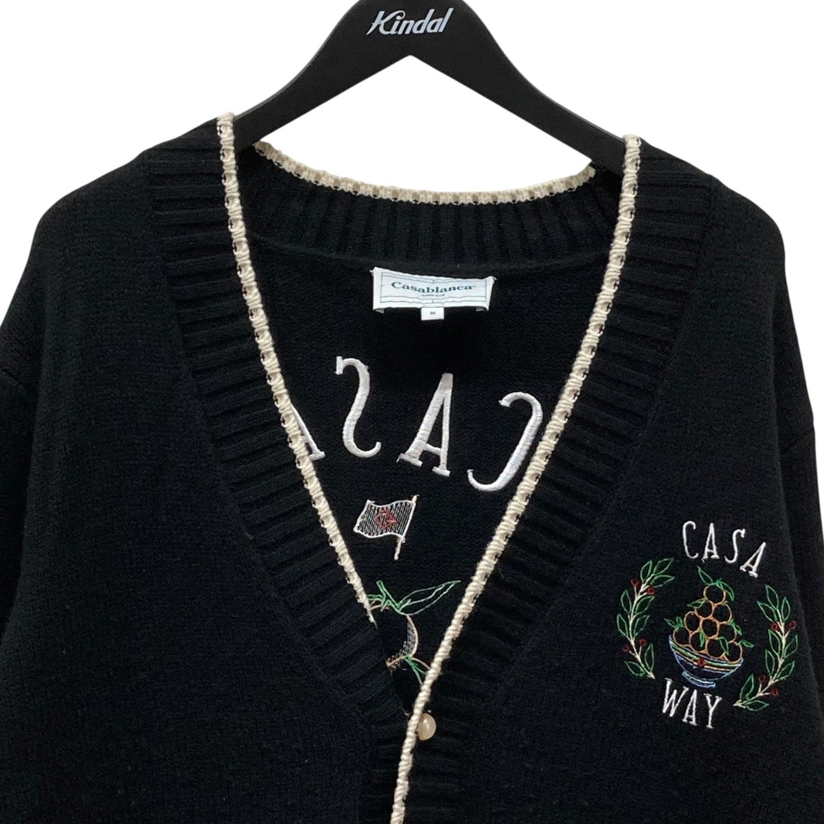 CASABLANCA(カサブランカ) Casa Way CardiganニットカーディガンU