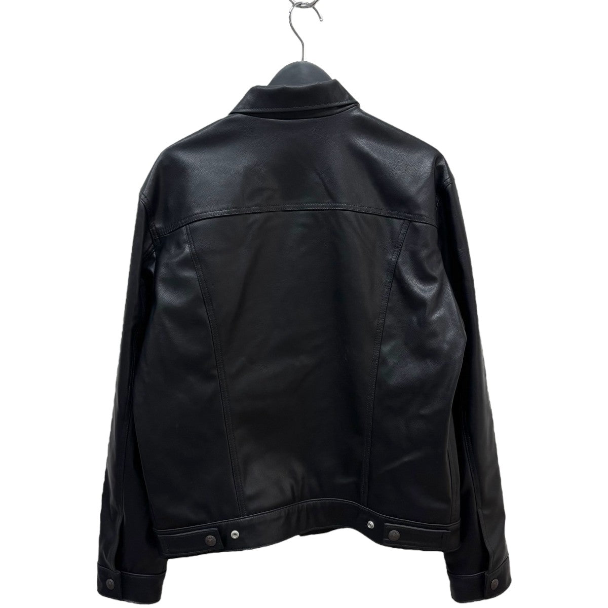 LEVI’S PReMIUM フェイクレザートラッカーブルゾンレザージャケットPC9-A5019-0000 古着・中古-2枚目のアイテム画像