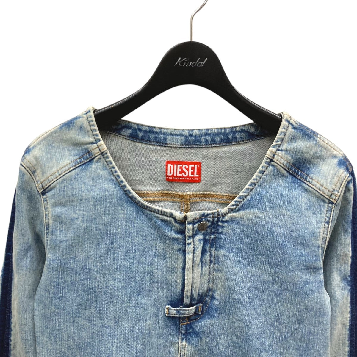 ディーゼル DIESEL デニムカットソー 09D14 インディゴ サイズ：S DIESEL(ディーゼル) デニムカットソー09D14 09D14 インディゴ