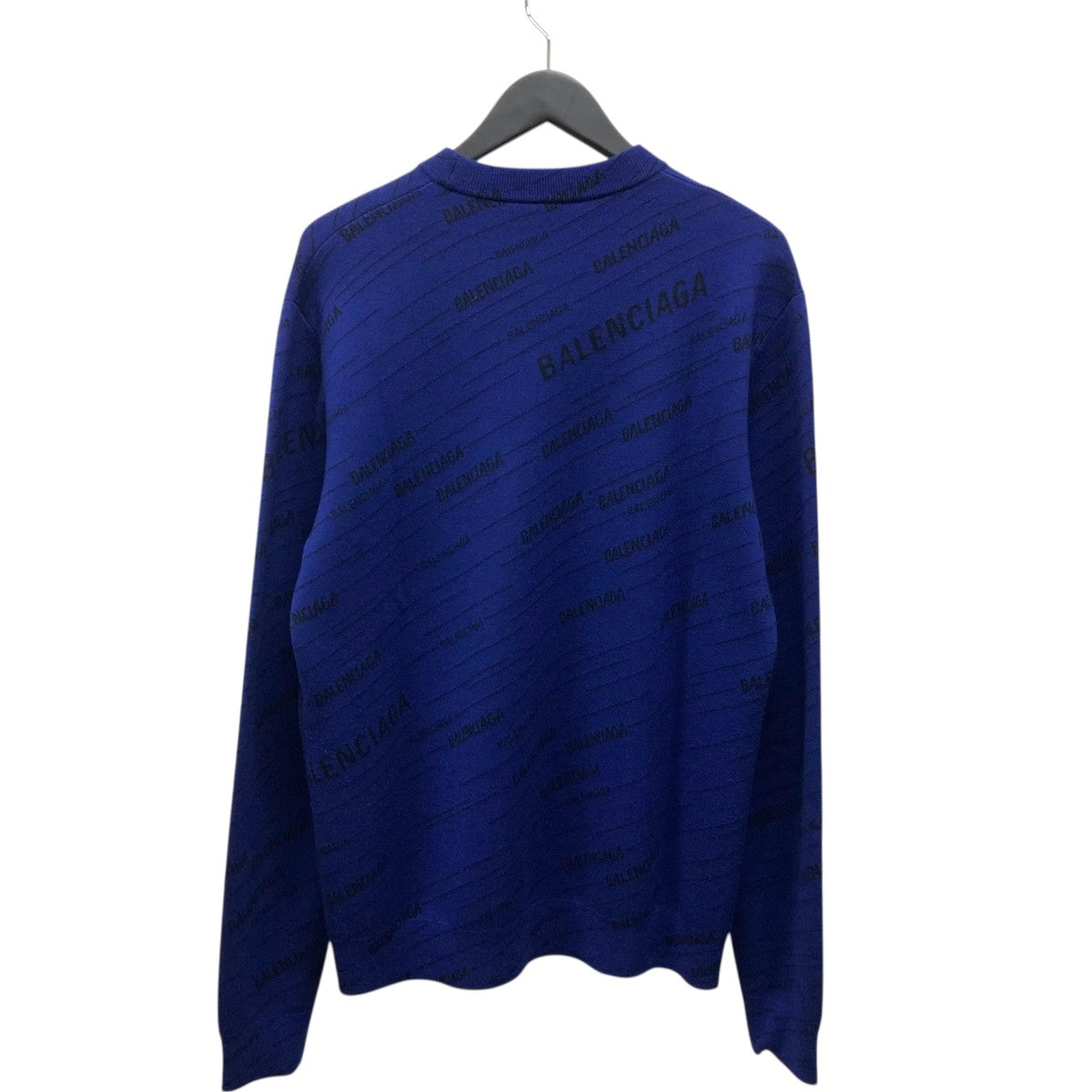 VIP価格！【BALENCIAGA】パンチングウールセーター BALENCIAGA（バレンシアガ）ニット・セーター 黒 サイズ:S