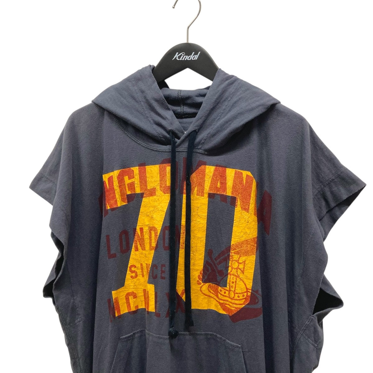 【ヴィヴィアンウエストウッド　レッドレーベル】ベスト　ノースリーブ　パーカー Vivienne Westwood(ヴィヴィアンウエストウッド) ノースリーブ