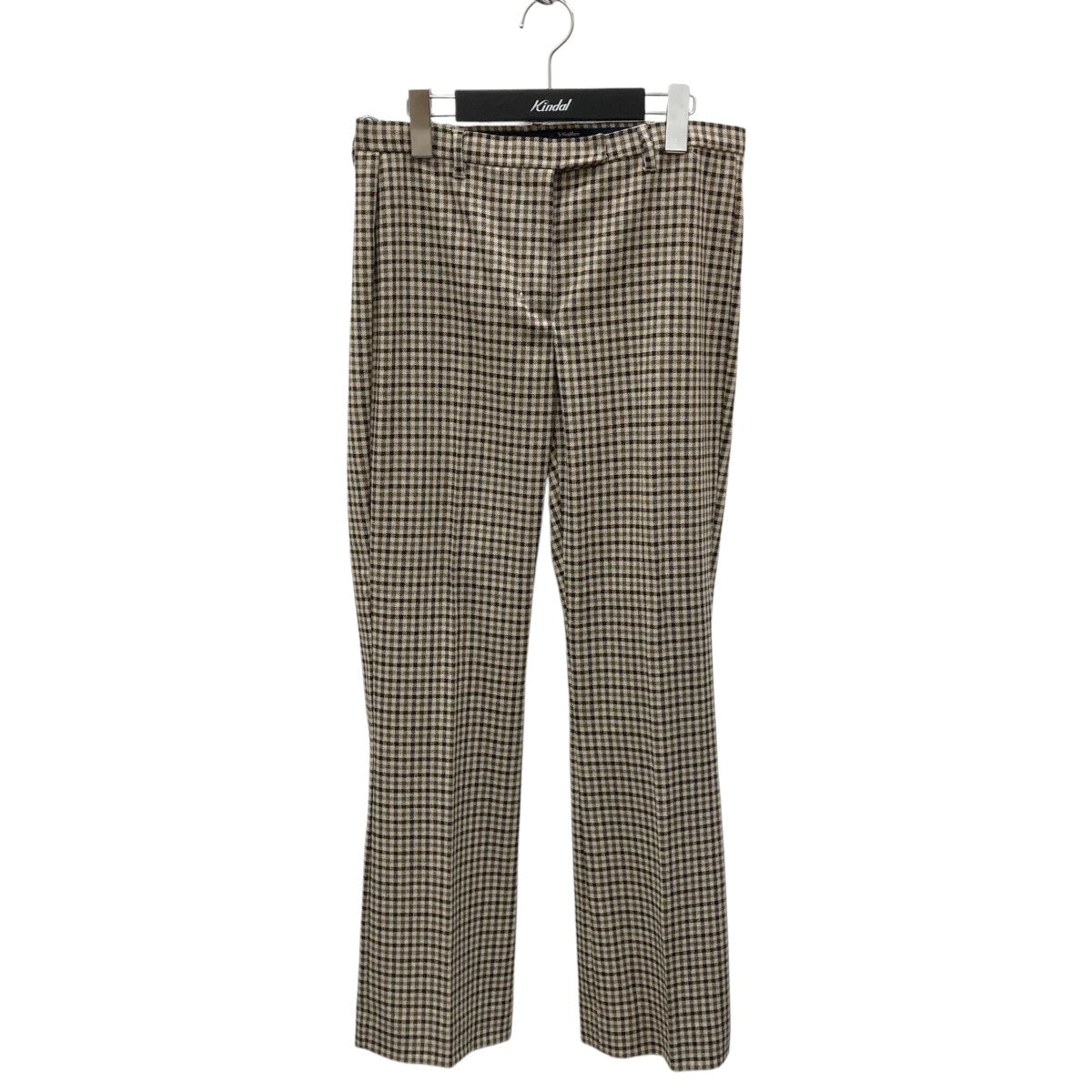 【国内発送】Max Mara マックスマーラ フレアパンツ 千鳥柄 MAX MARA(マックスマーラ) 千鳥格子柄パンツ グレー サイズ 不明
