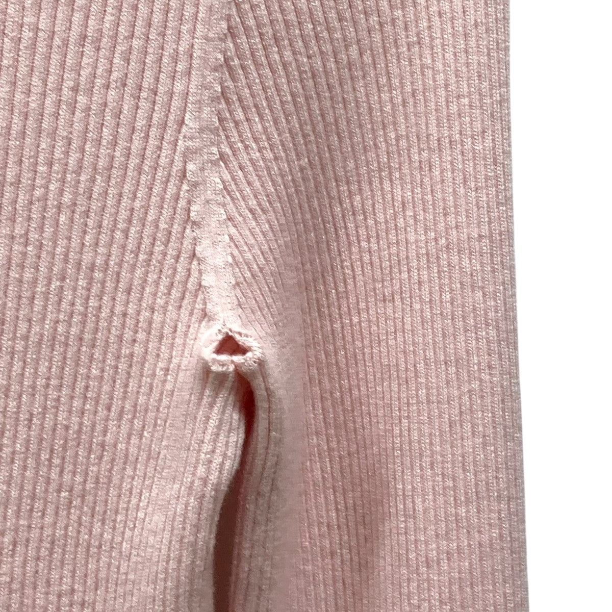MAISON KITSUNE(メゾンキツネ) BABY FOX PATCH FINE RIBBED CARDIGAN