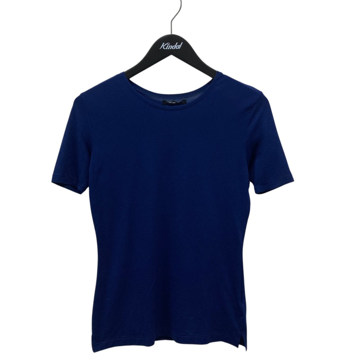 ヨウジヤマモト YOHJI YAMAMOTO 半袖Tシャツ FJ-T45-652 ブルー サイズ：M YOHJI YAMAMOTO(ヨウジヤマモト) 半袖TシャツFJ-T45-652 FJ-T45