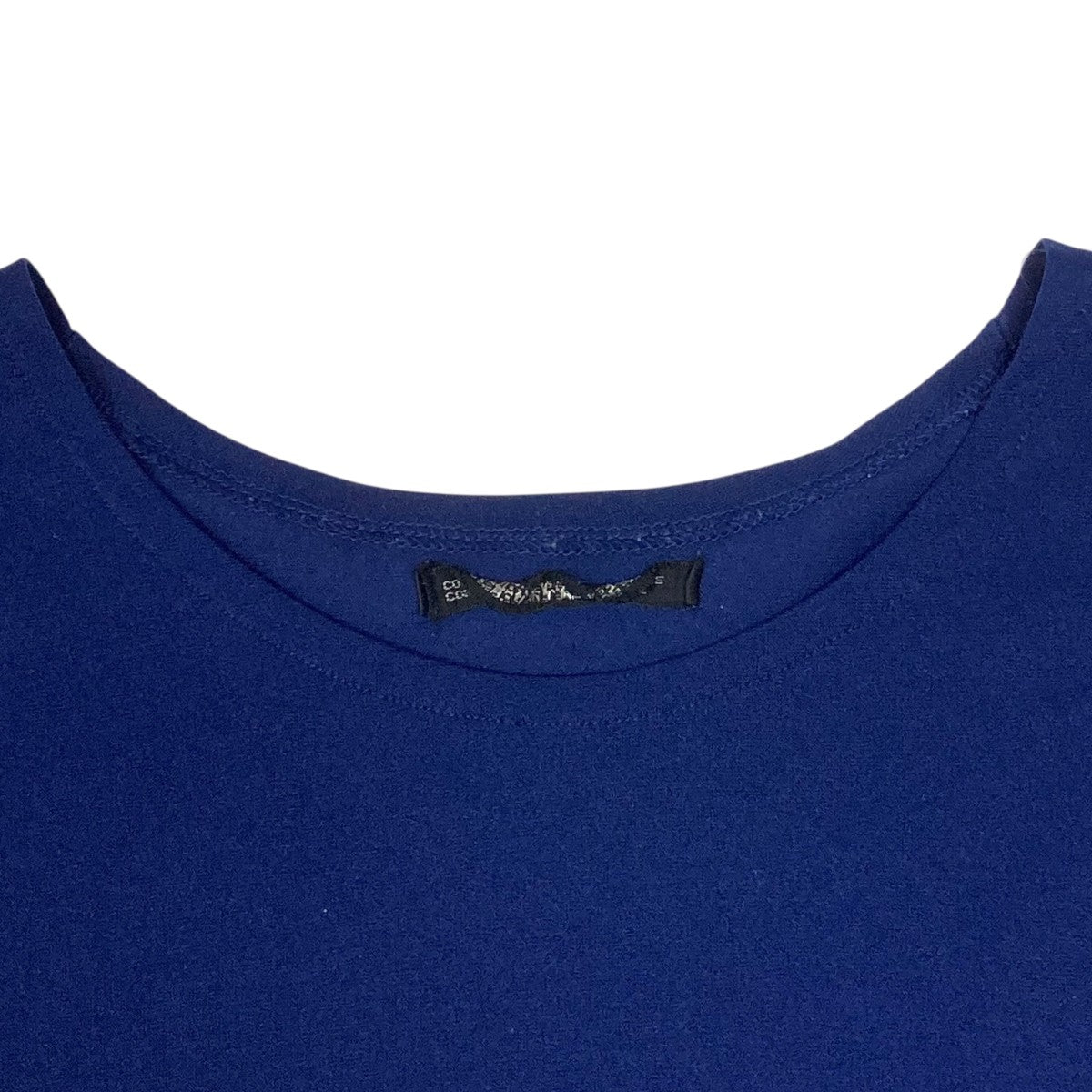 ヨウジヤマモト YOHJI YAMAMOTO 半袖Tシャツ FJ-T45-652 ブルー サイズ：M YOHJI YAMAMOTO(ヨウジヤマモト) 半袖TシャツFJ-T45-652 FJ-T45