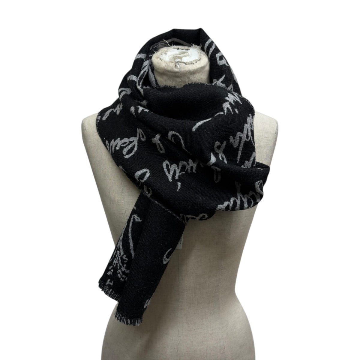 Berluti ベルルッティ マフラー ウール スクリット スカーフ ベルルッティ メンズ マフラー Berluti ブランド ストール