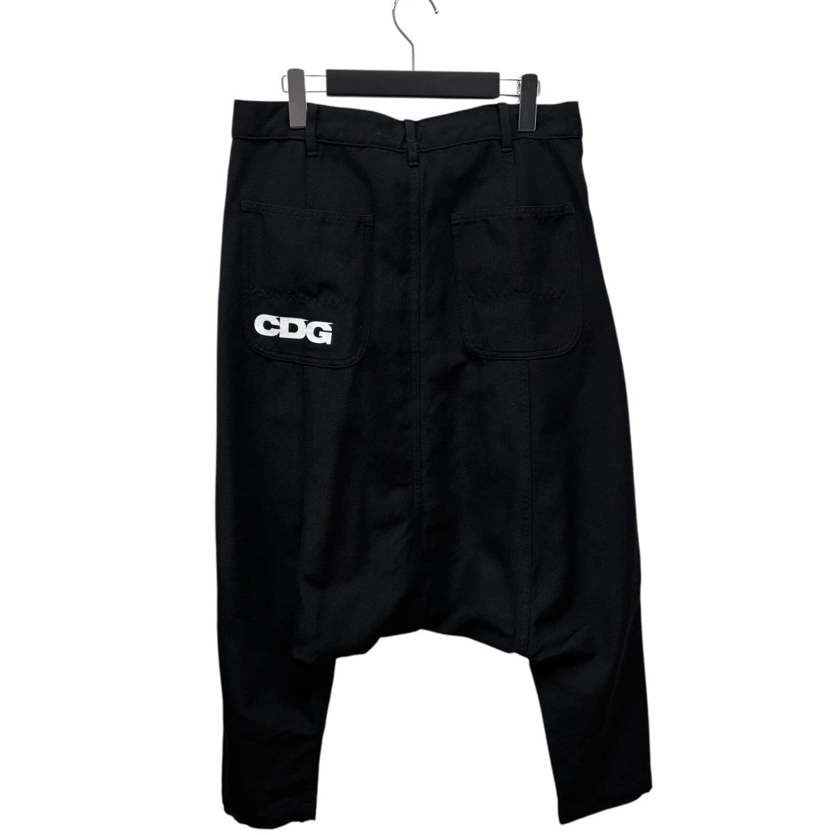 新品未使用品　CDG サルエルパンツ CDG(シーディージー) CDG バックロゴ ウールサルエルパンツSB