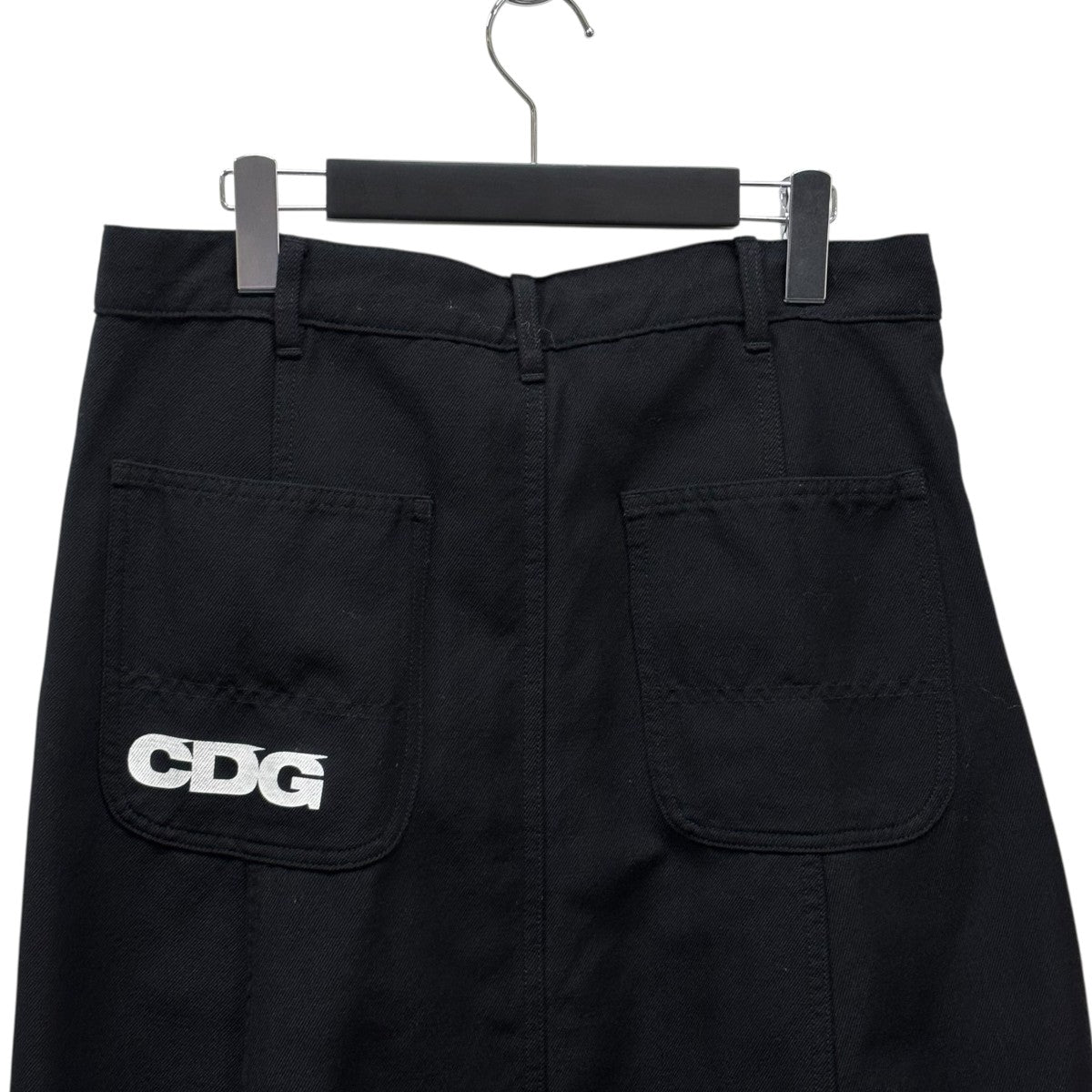 CDGコムデギャルソンシーディージーウール パンツ サルエルパンツブラック黒 CDGコムデギャルソンシーディージーウール パンツ サルエル