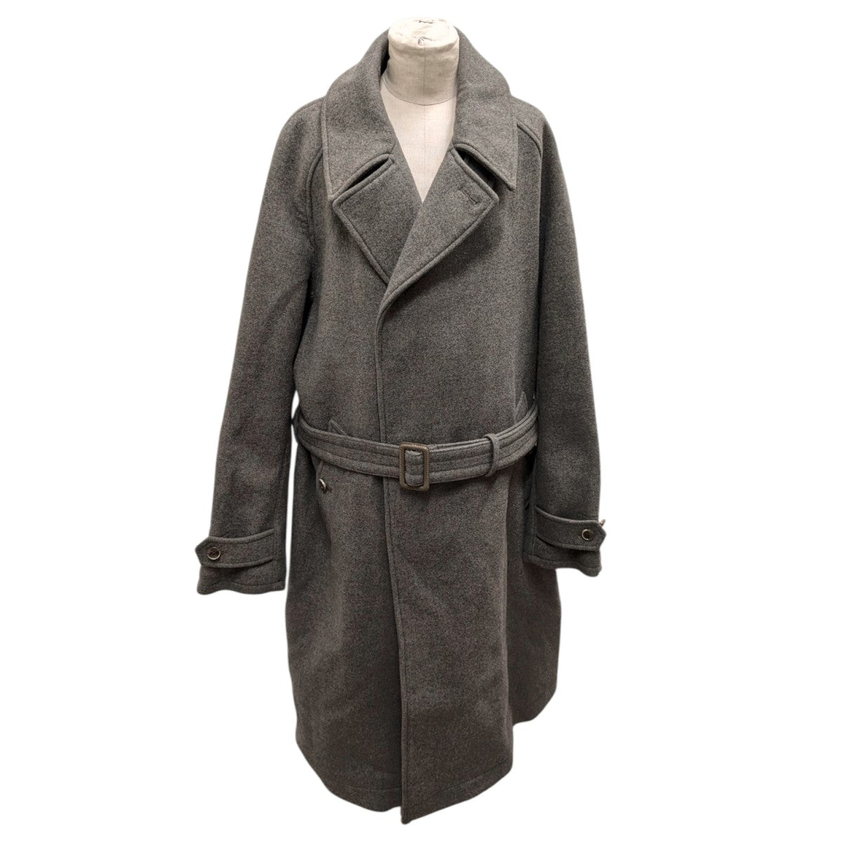 PHIGVEL MAKERS(フィグベルメイクス) BELTED BAL COLLAR COAT