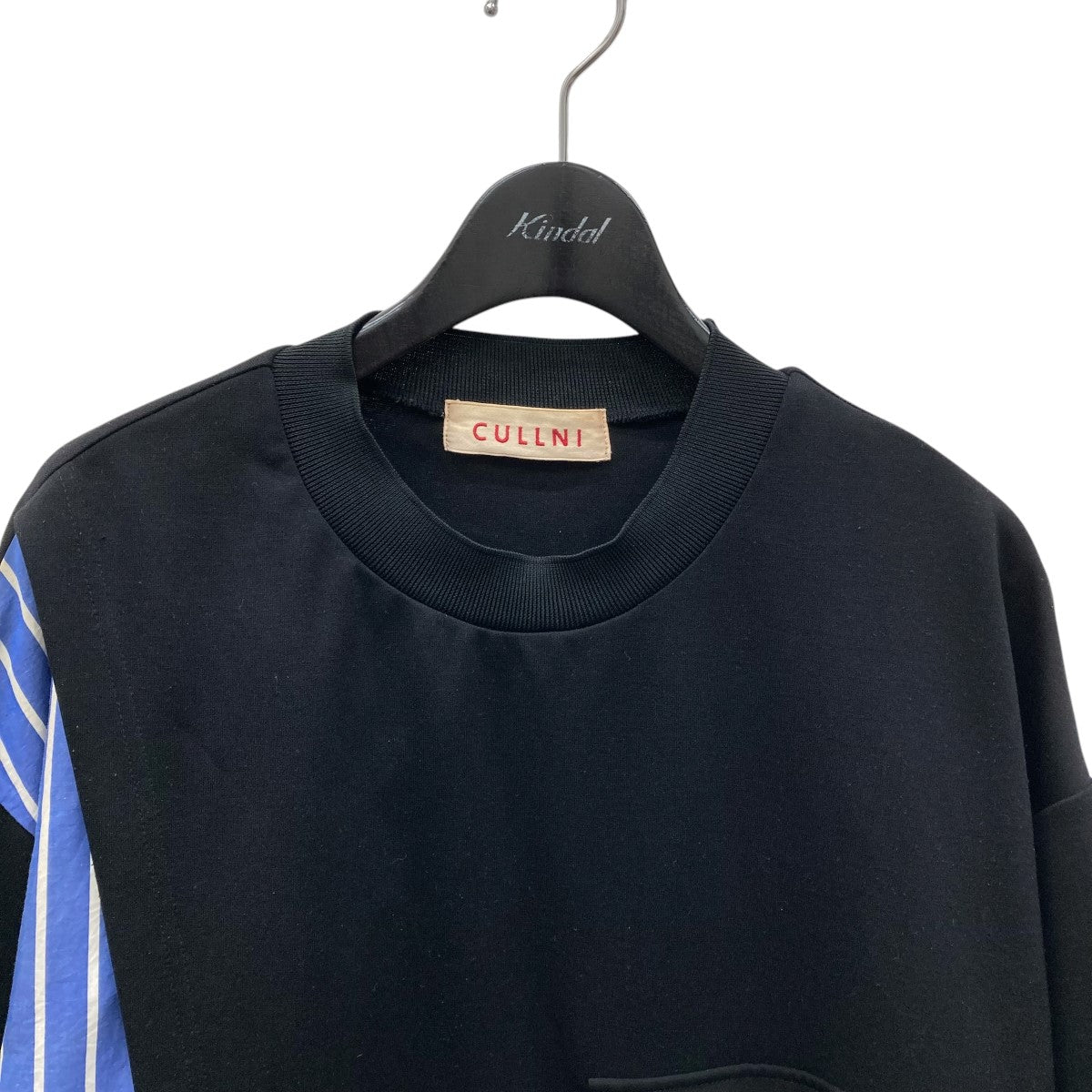 CULLNI(クルニ) 切替カットソー20-SS-052 20-SS-052 ブラック