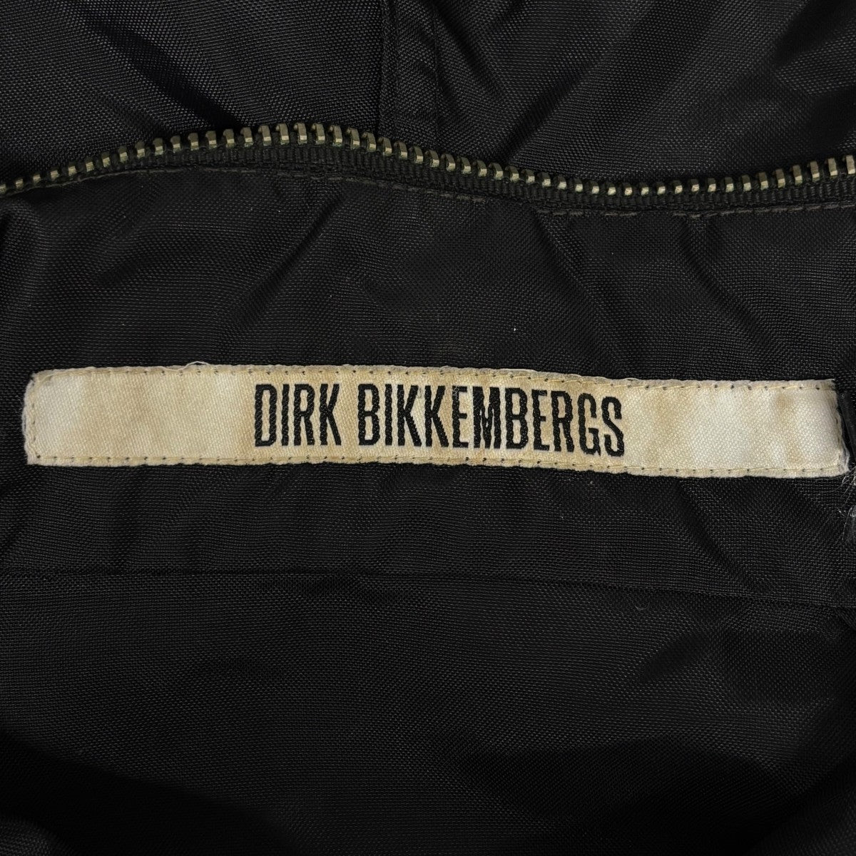 DIRK BIKKEMBERGS(ダークビッケンバーグ) ナイロンジャケット ブラック