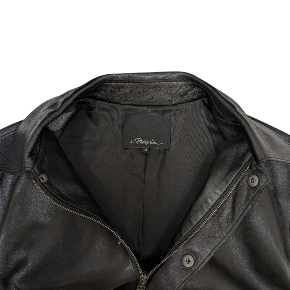 3．1 phillip lim(スリーワンフィリップリム) レザーブルゾン114776