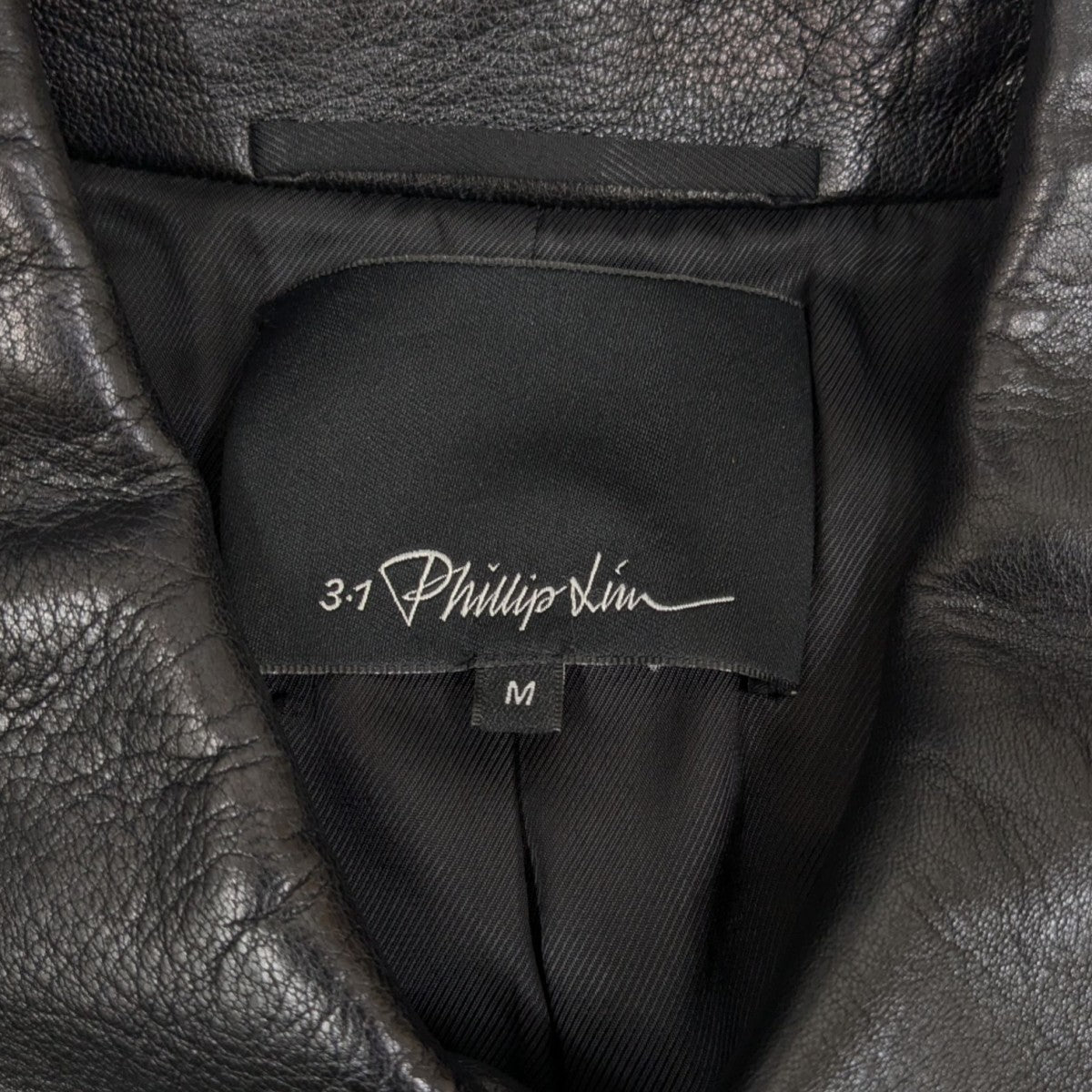 3．1 phillip lim(スリーワンフィリップリム) レザーブルゾン114776