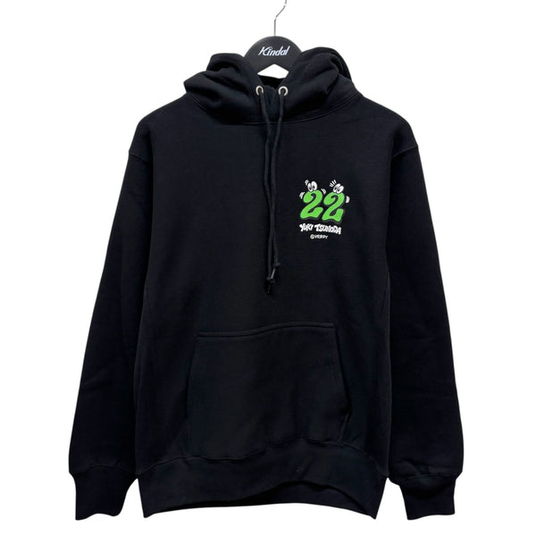 VERDY(ベルディ) ×YUKI TSUNODA hoodieパーカー ブラック サイズ S