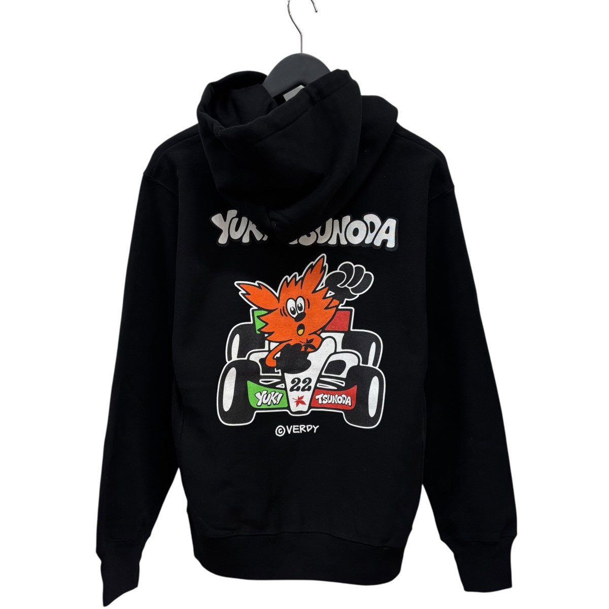 VERDY ×YUKI TSUNODA hoodieパーカー 古着・中古-2枚目のアイテム画像