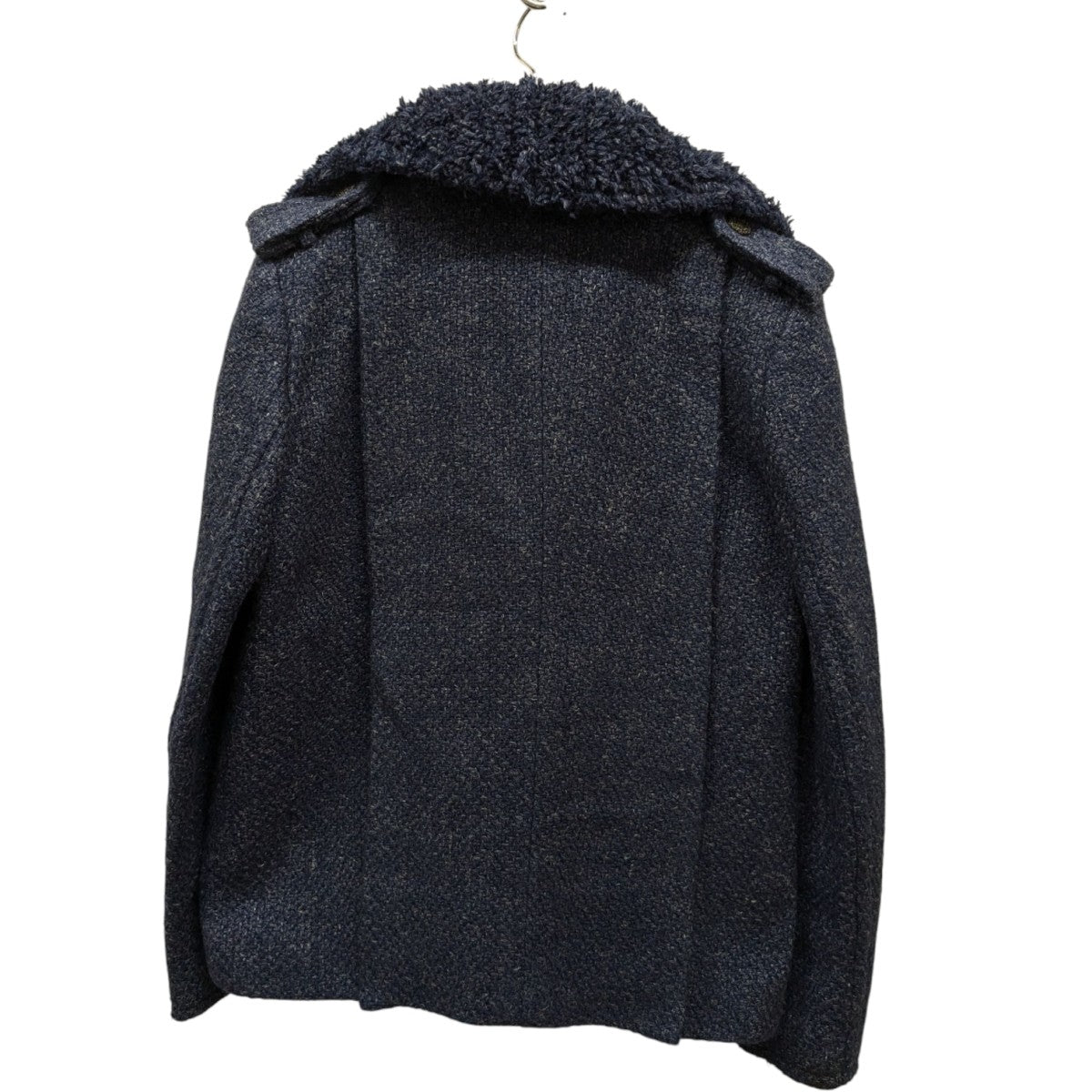 CHANEL シャネル ツイードショートコート ネイビー CHANEL(シャネル) ツイードショートコートショートコートP44258V32644