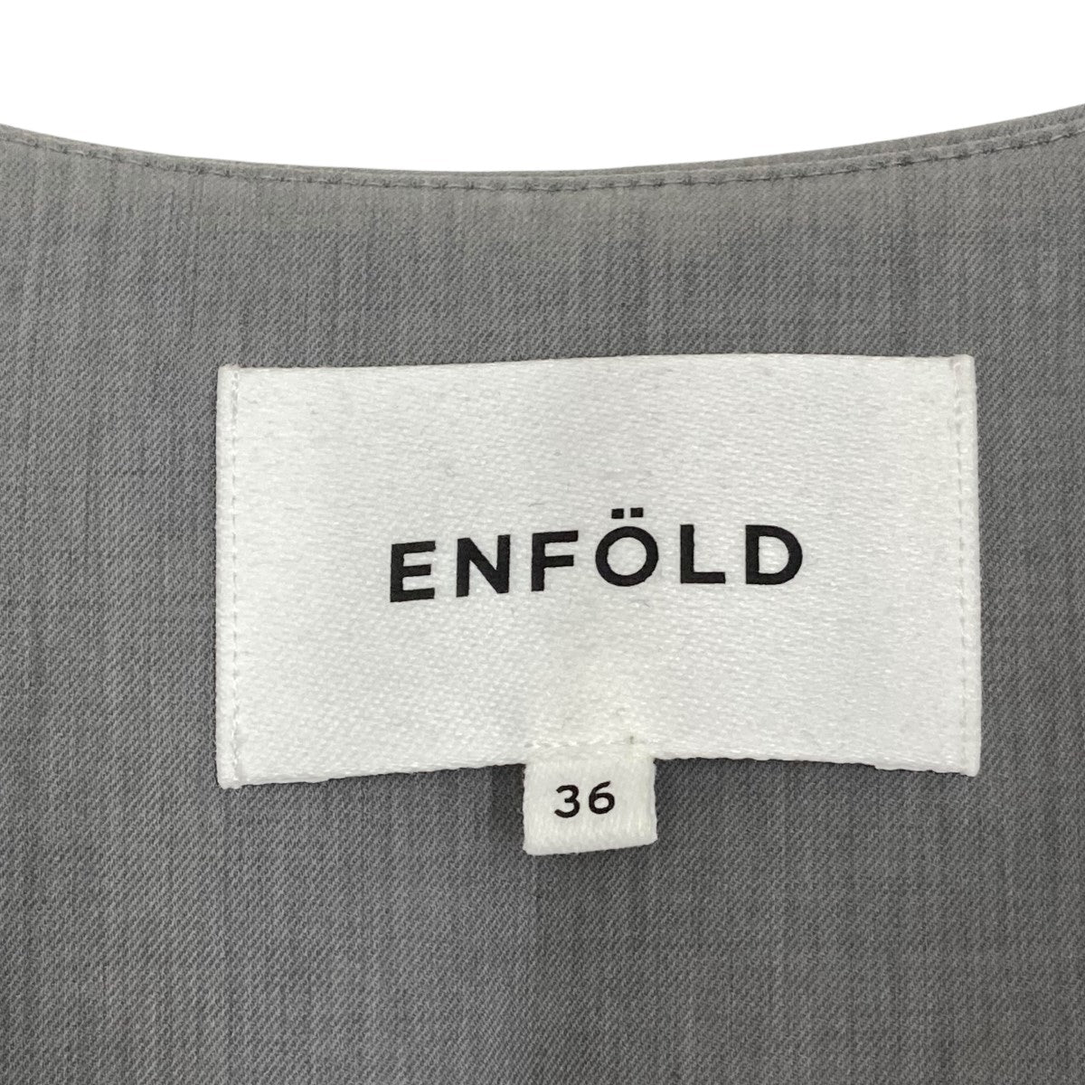 ENFOLD(エンフォルド) アシンメトリーセーラーカラージャケット