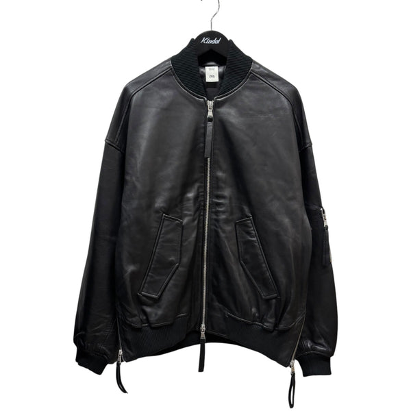 ZARA × maison special ジャケット MAISON SPECIAL×ZARA レザージャケット ブラック サイズ M｜【公式