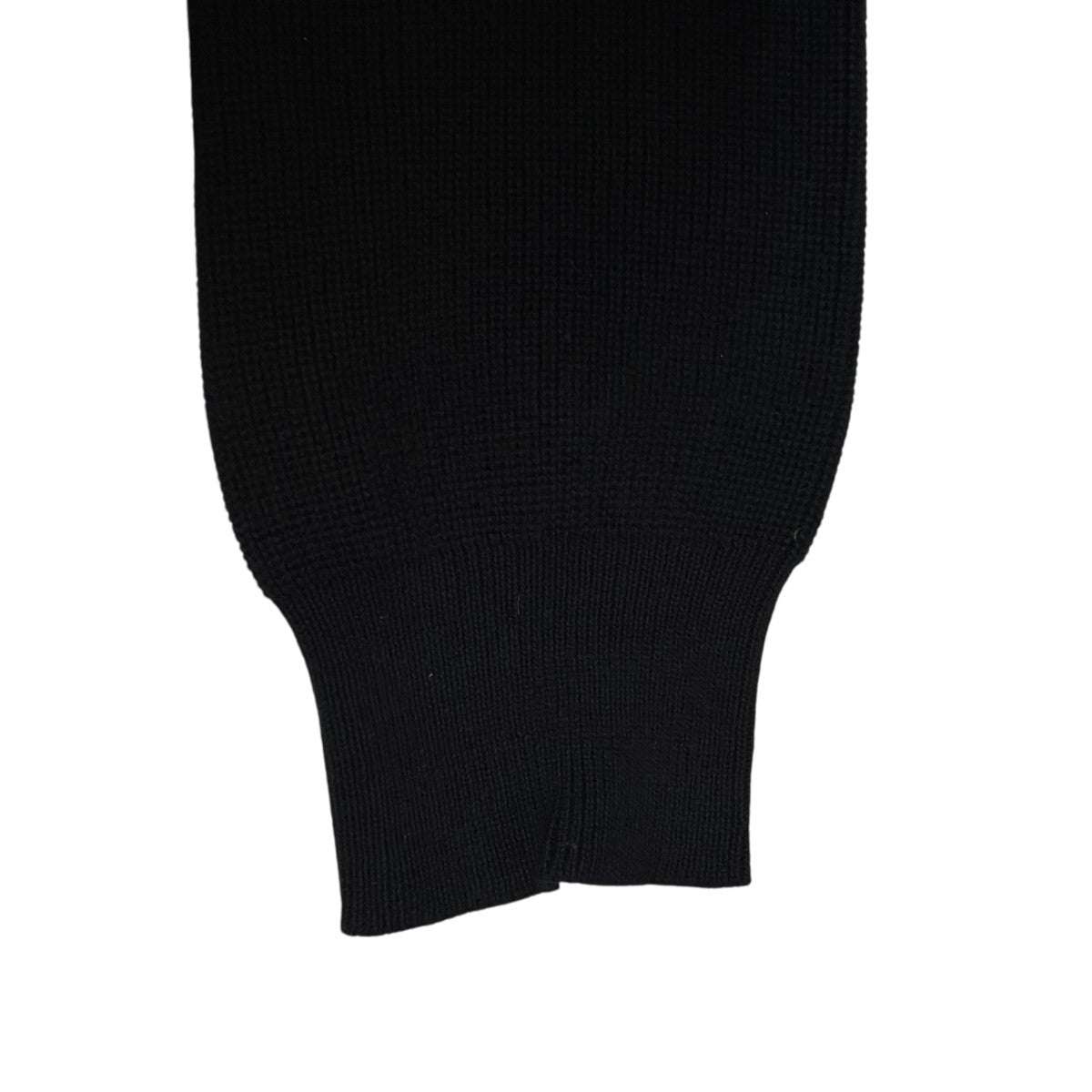 Stone  ドライバーズニット ブラック stein / シュタイン】OVERSIZED DRIVERS KNIT ZIP JACKET