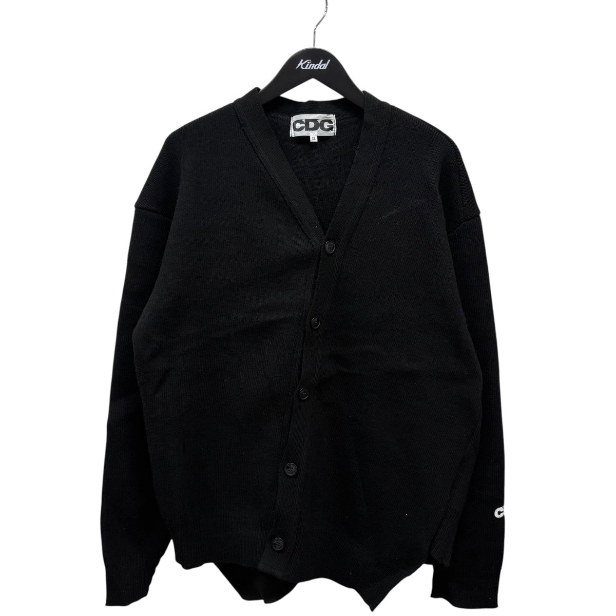 CDG カーディガン ブラック XXL COMME des GARCONS CDGカーディガン (COMME des GARCONS