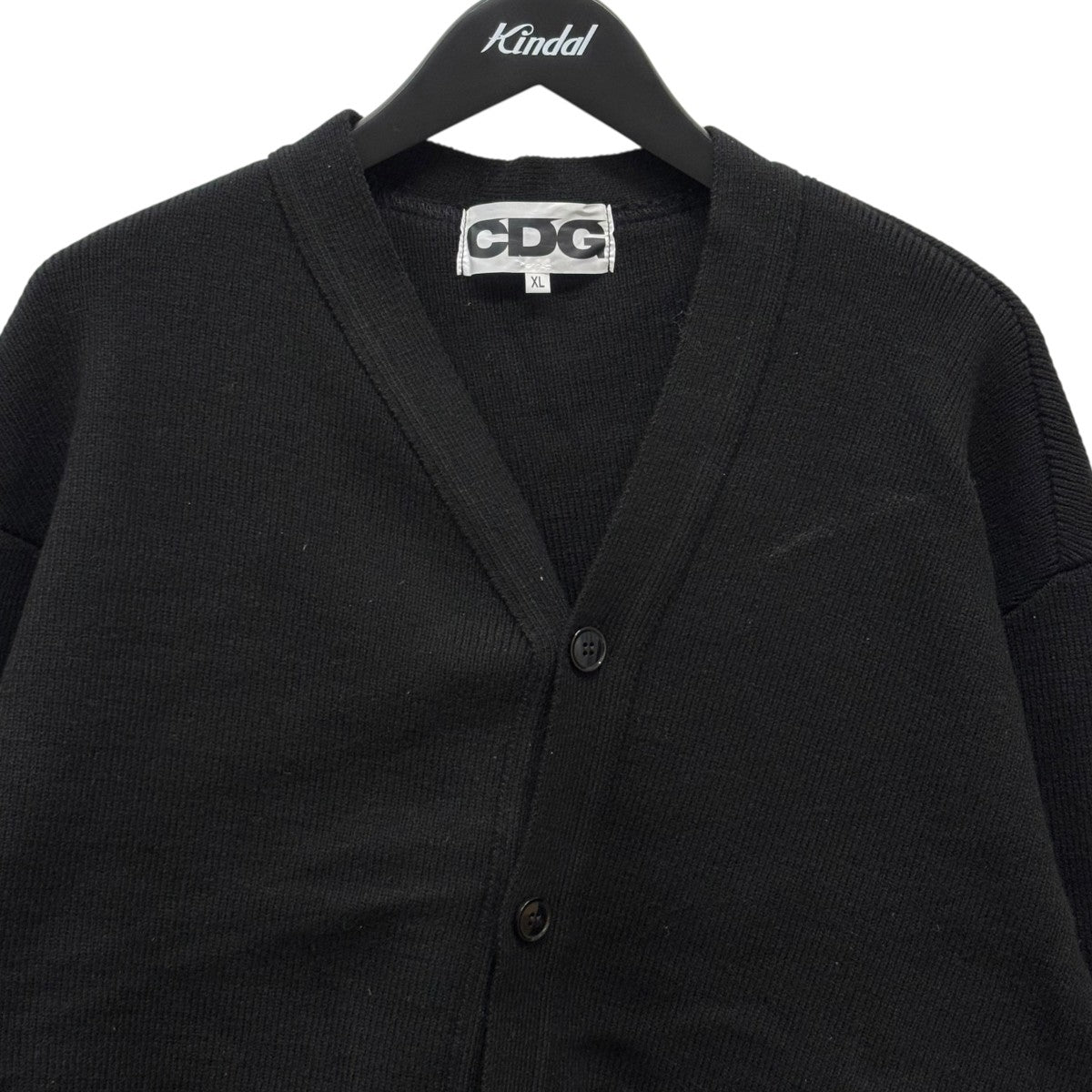 CDG(シーディージー) 捻れカーディガンSZ-N013 SZ-N013 ブラック