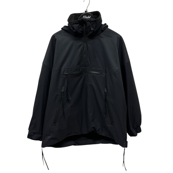 HYKE(ハイク) 22AWENTRANT THERMAL SMOCKナイロンジャケット ブラック