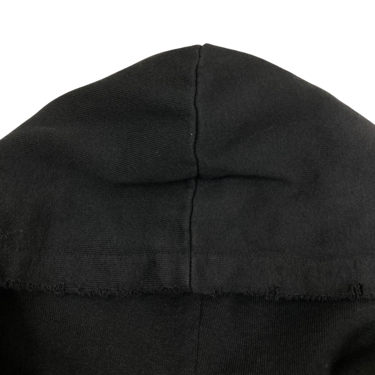 ANCELLM CRASH ZIP HOODIE ブラック　サイズ２ ANCELLM（アンセルム） Crash Zip Hoodie（クラッシュジップ