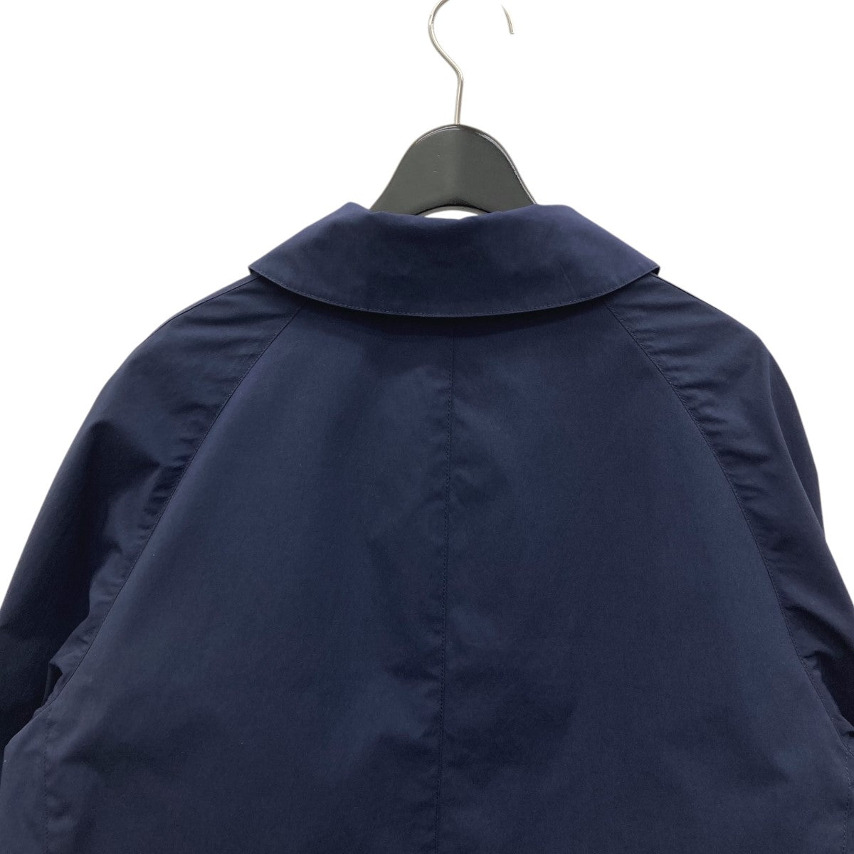 【美品】Mackintosh ゴム引きステンカラーコート　ダークネイビー 美品 マッキントッシュ ステンカラーコート 現行タグ ゴム引き