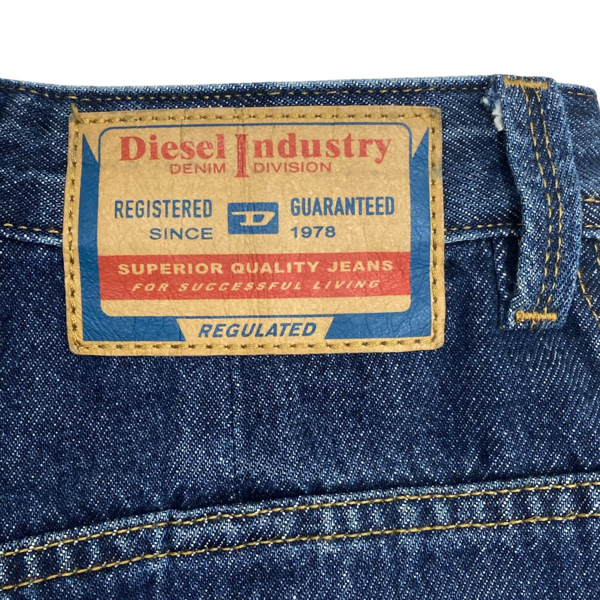 DIESEL ロゴスカート デニムスカート Dロゴ DIESEL】Dロゴ デニム ミニ スカート(送料込み) ボトムス