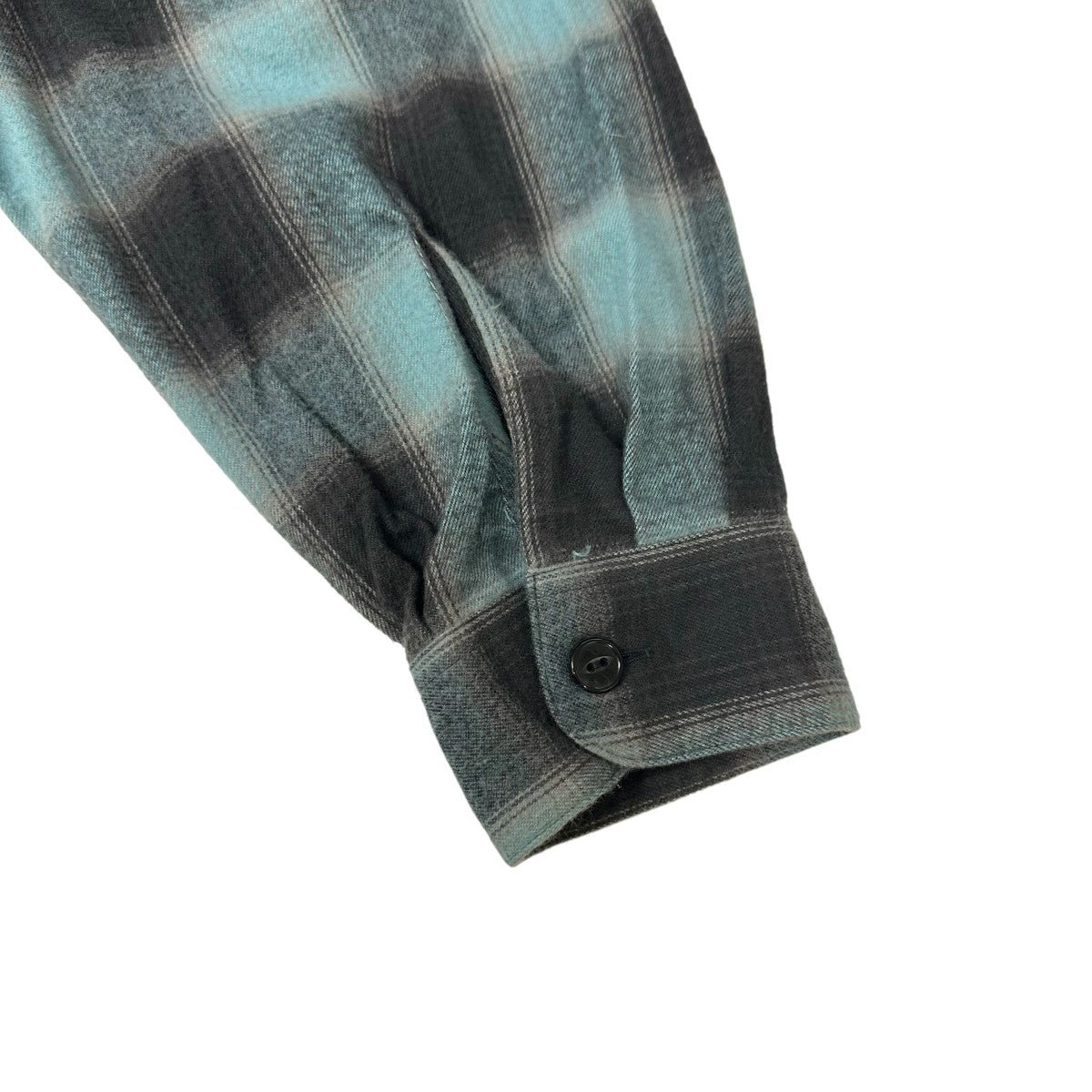 AiE(エーアイイー) ジップアップチェックシャツジップシャツPU675