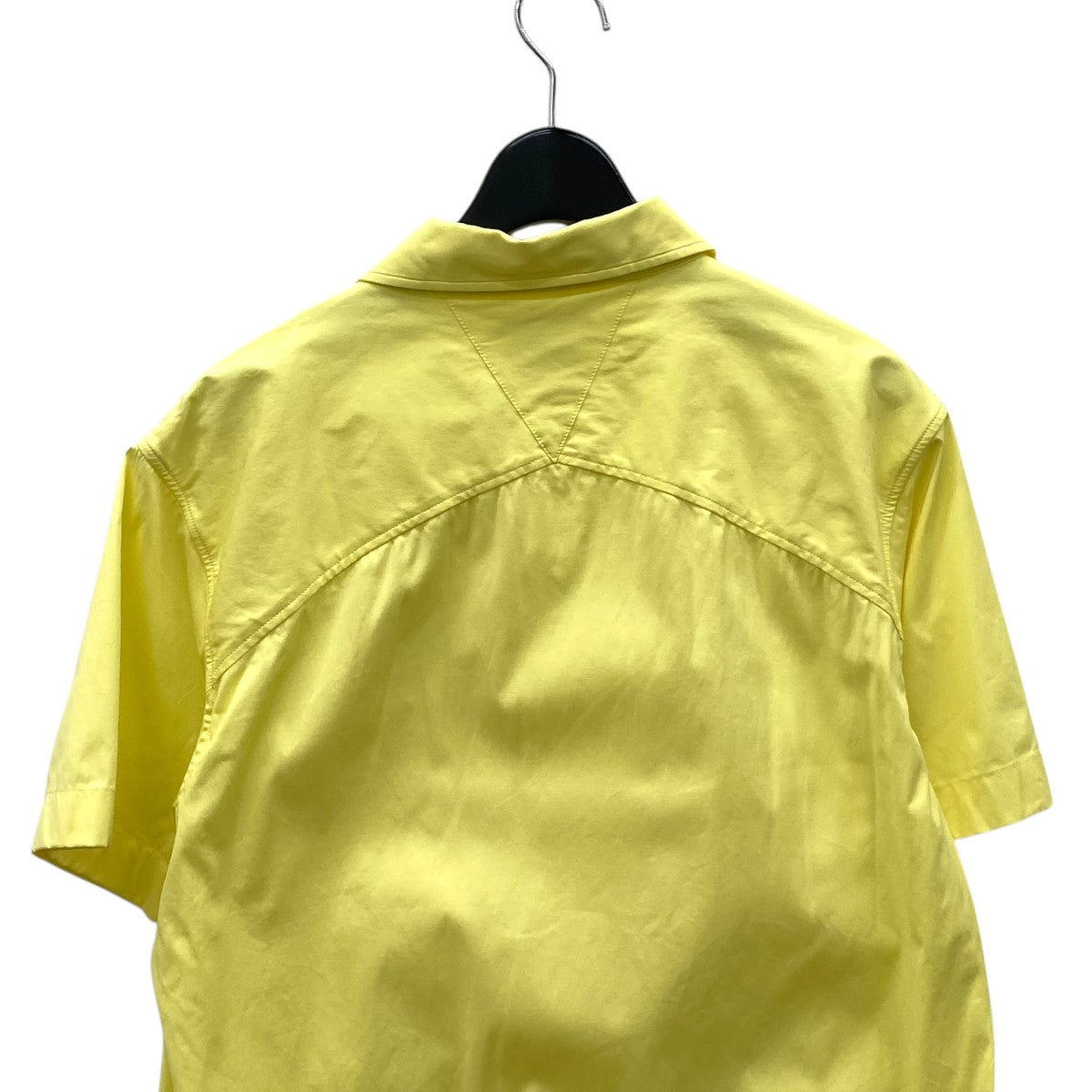 イタリア製ボッテガヴェネタ半袖シャツ綿100 オリーブ BOTTEGA VENETA(ボッテガヴェネタ) 2025SS BOWLING SHIRT 半袖