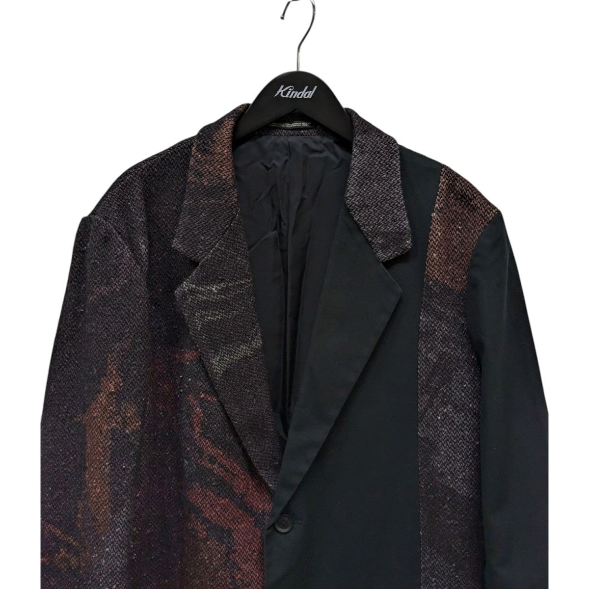 美品 ヨウジヤマモトプールオム コットン ツイル テーラードジャケット 4 美品 ヨウジヤマモトプールオム コットン ツイル テーラード