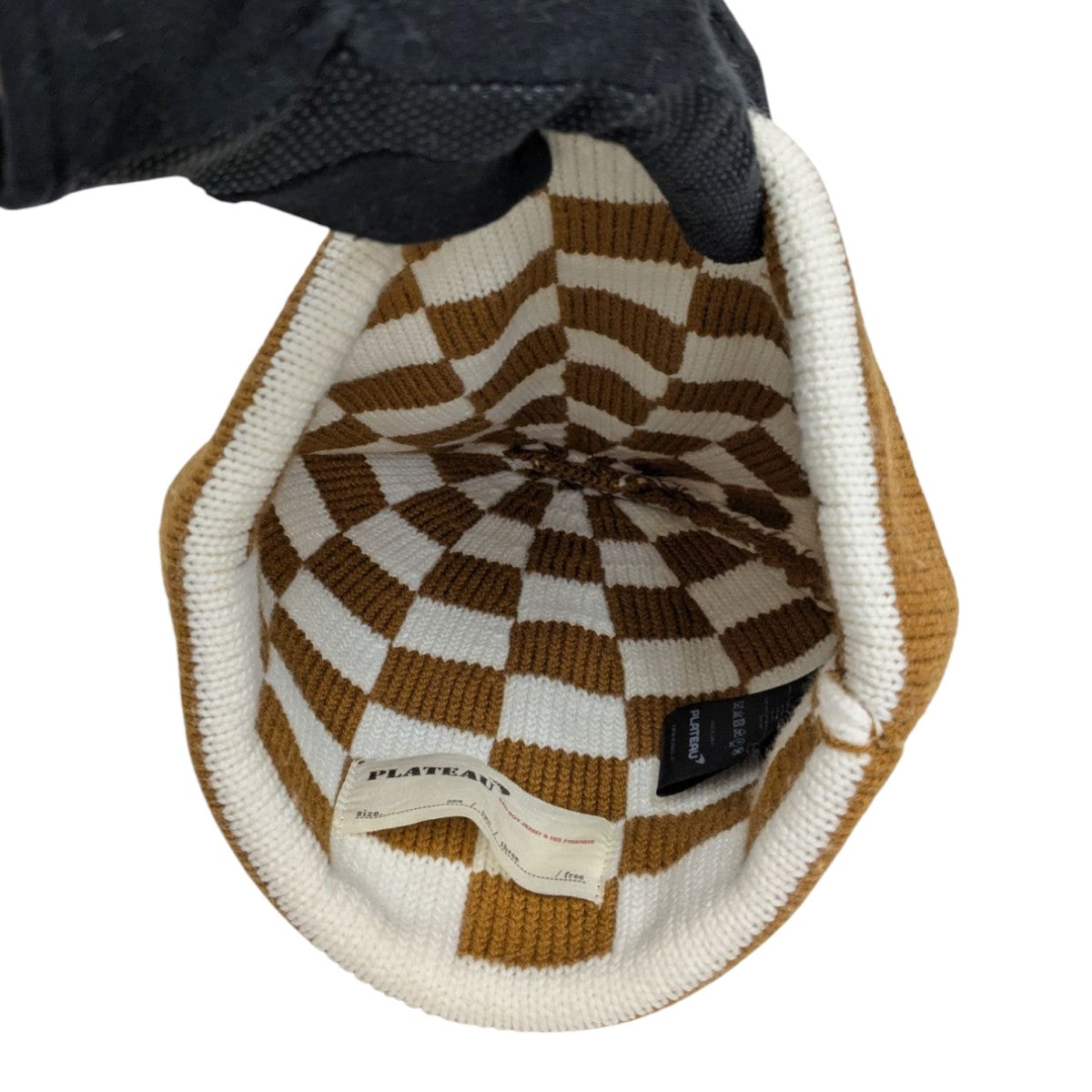 Check beanieニットキャップpla24awkt04-2
