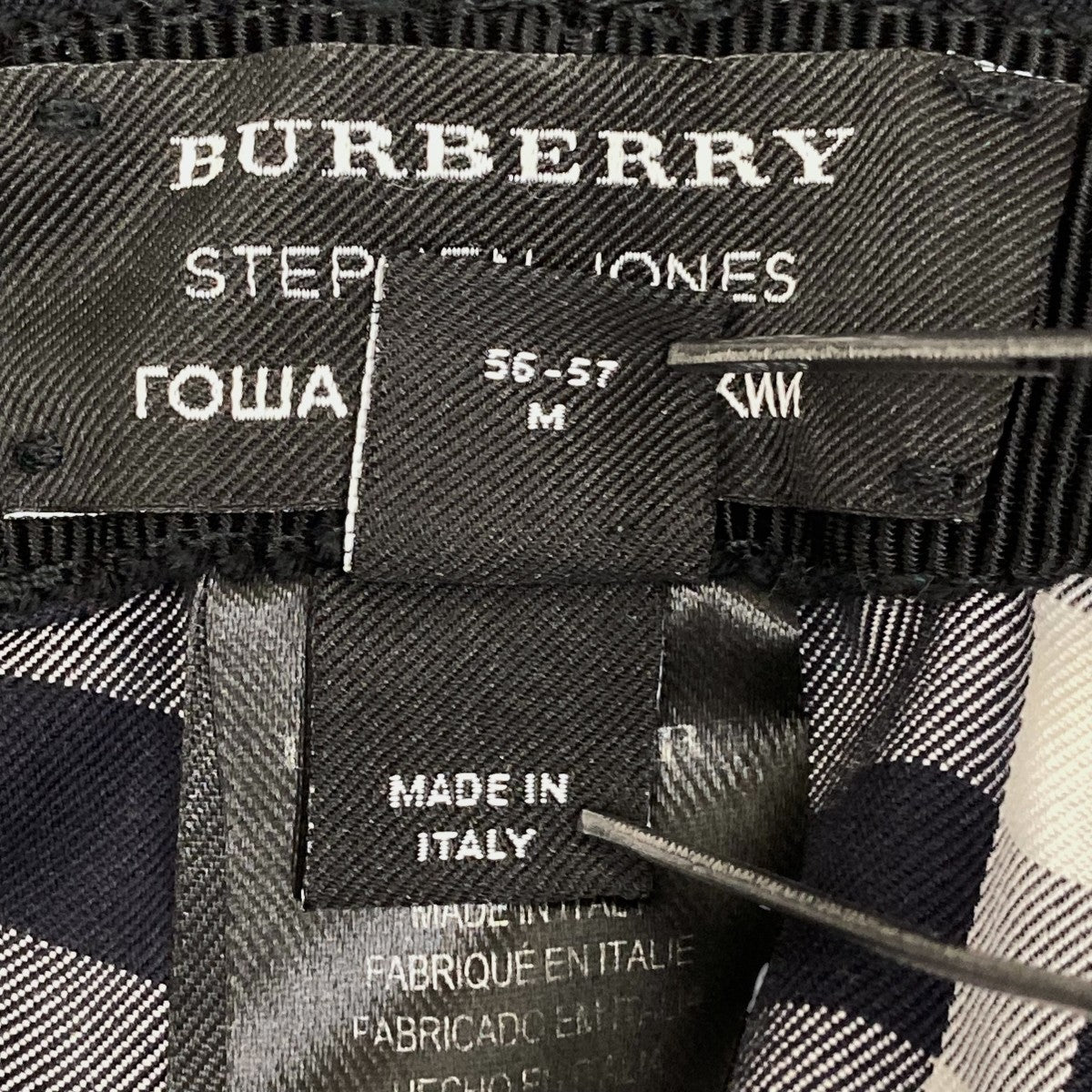 Gosha Rubchinskiy×BURBERRY チェックハット4071427 4071427