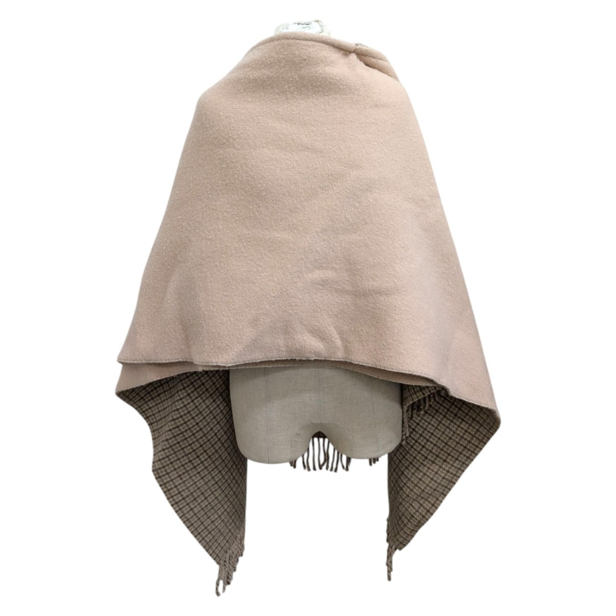 FENDI(フェンディ) ウールカシミヤ ロゴポンチョポンチョFXX722 FXX722