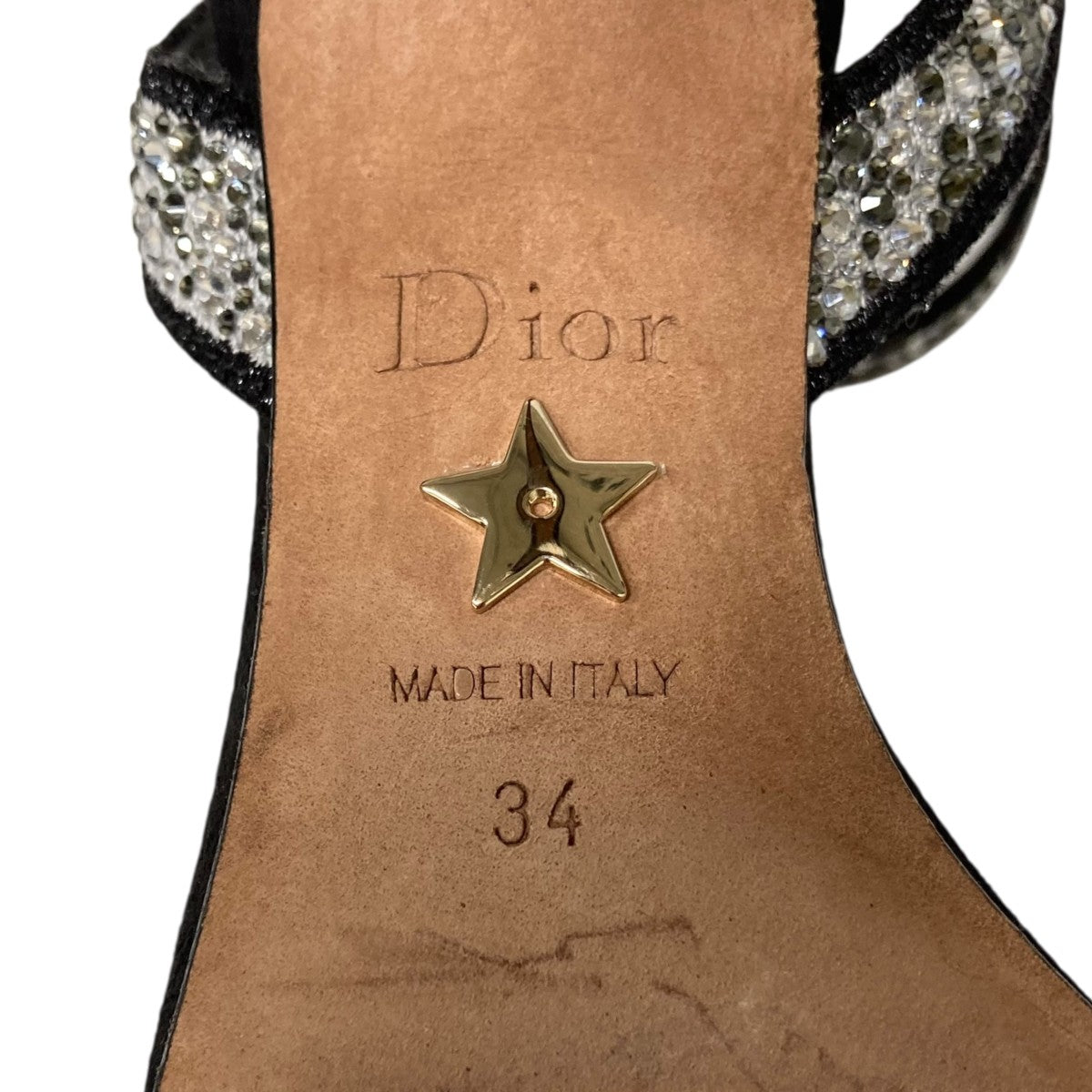 Christian Dior ストラップサンダル ブラック サイズ 34｜【公式
