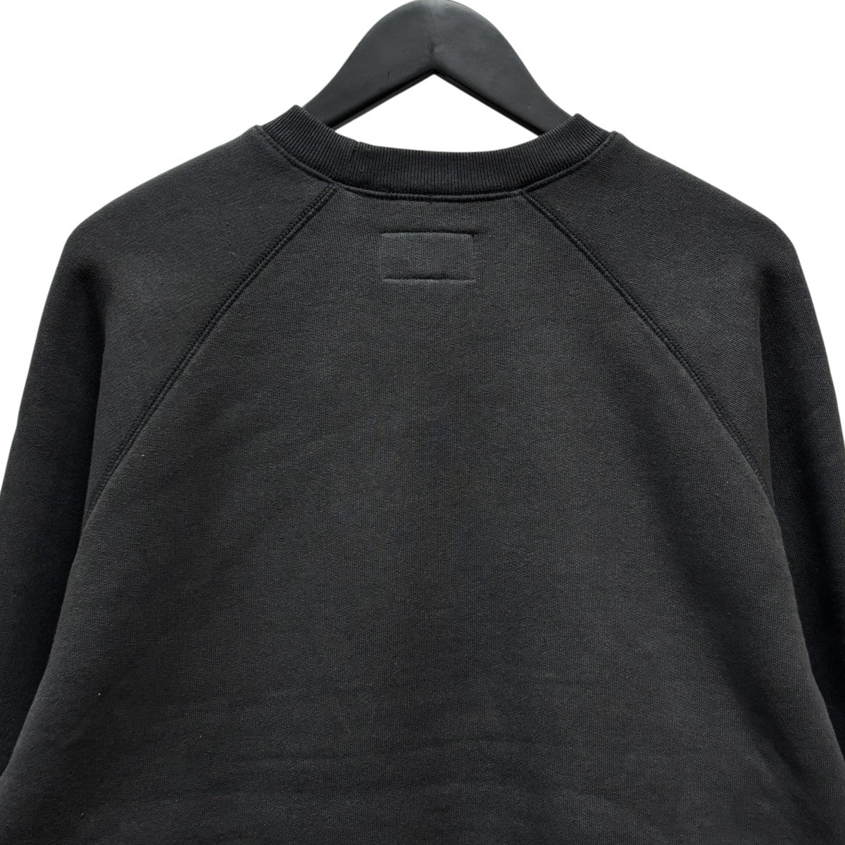 stussy(ステューシー) Overlock Varsity Raglanスウェット ブラック