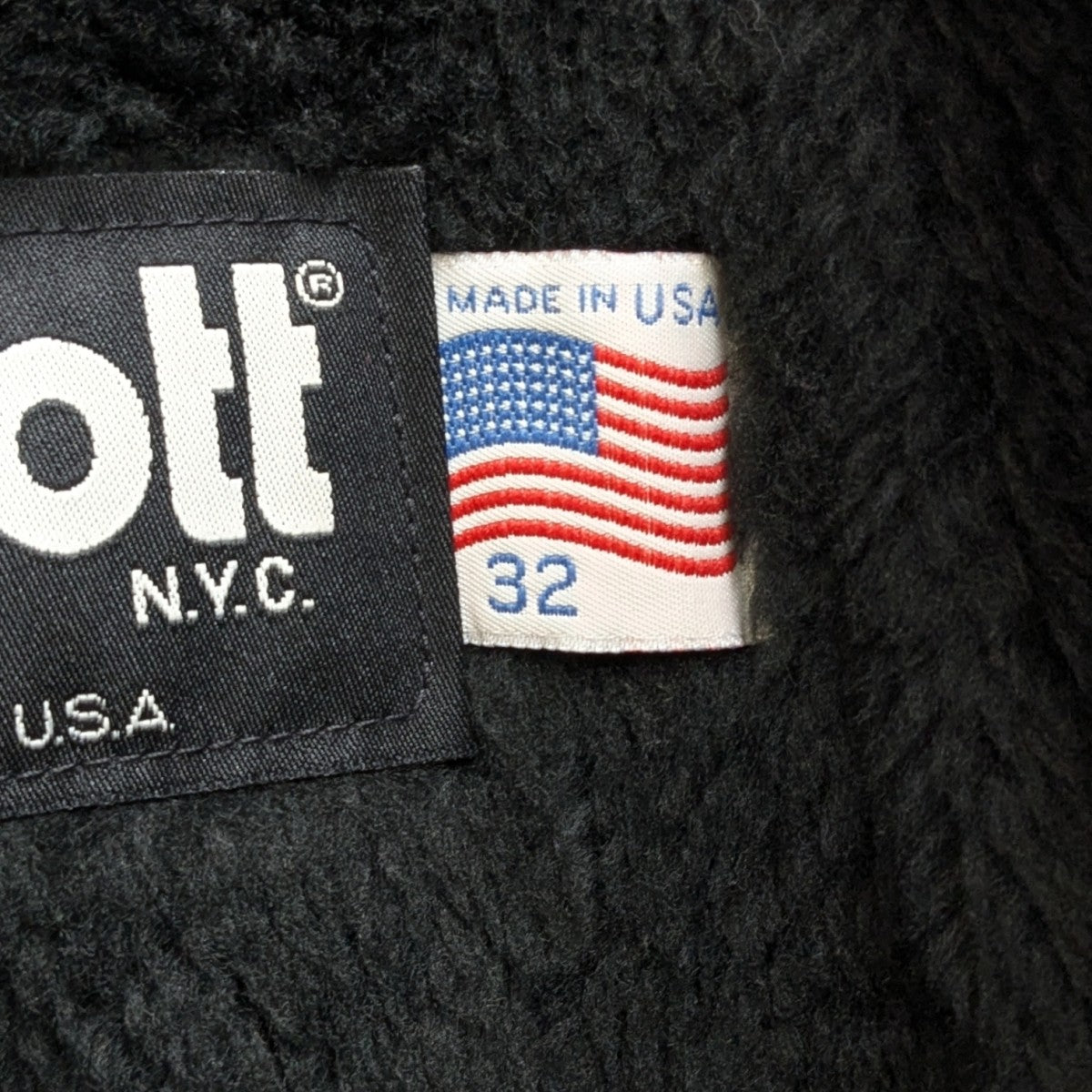 Schott 642 ライナー付レザージャケット 古着・中古-6枚目のアイテム画像