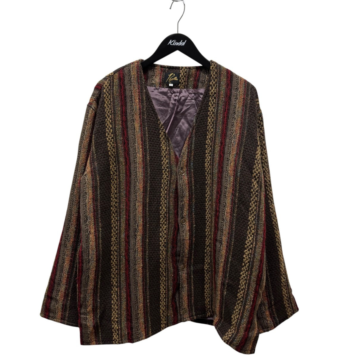 NEEDLES Cardigan Jacket カーディガン マルチカラー Needles(ニードルズ) Cardigan Jacket W AC N Multiノーカラー