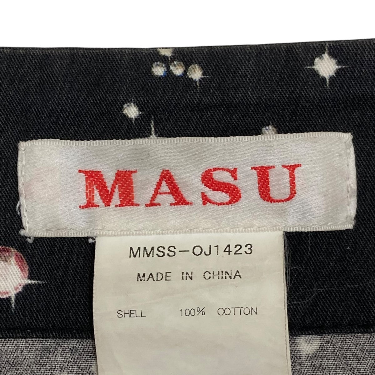 バッグ masu 23ss GALAXY BAG MASU(エムエーエスユー)のGALAXY BAG BLACK(バッグ)の通販