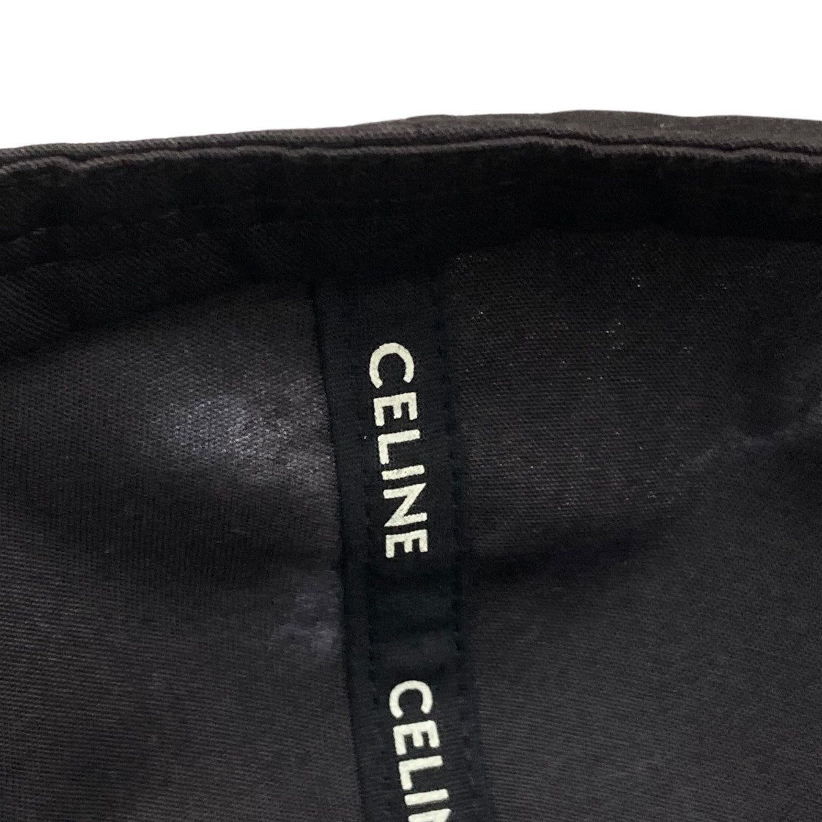 CELINE(セリーヌ) ロゴ刺繍ベースボールキャップキャップ